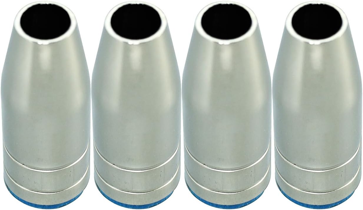 RIVERWELD 25AK MIG Tapered Gas Nozzles 145.0124 Made of Copper 4pcs