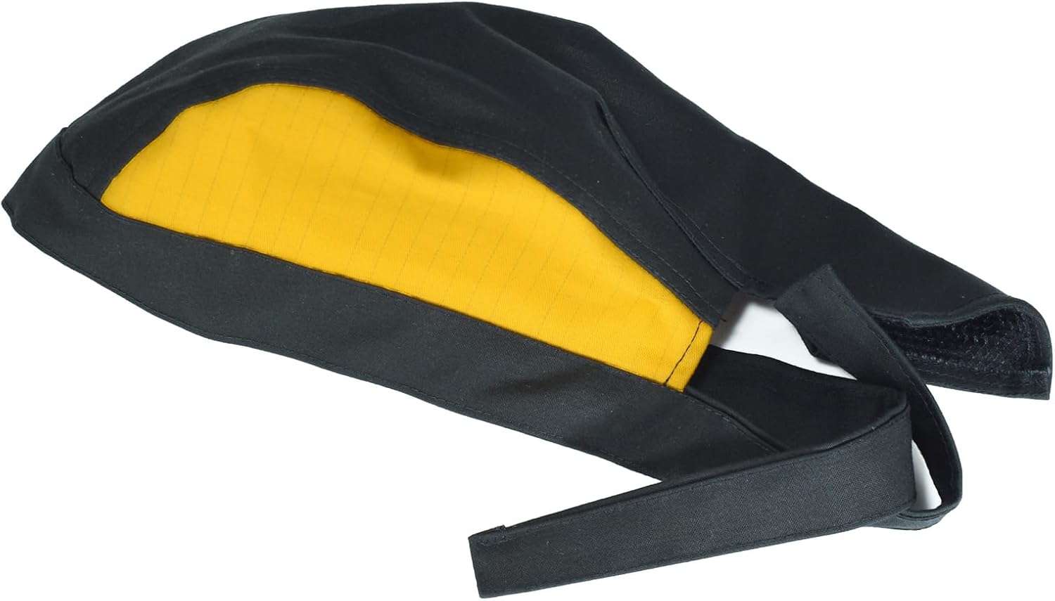 RIVERWELD Welding Cap Flame Retardant Fabric Pirate hat Black Yellow Color