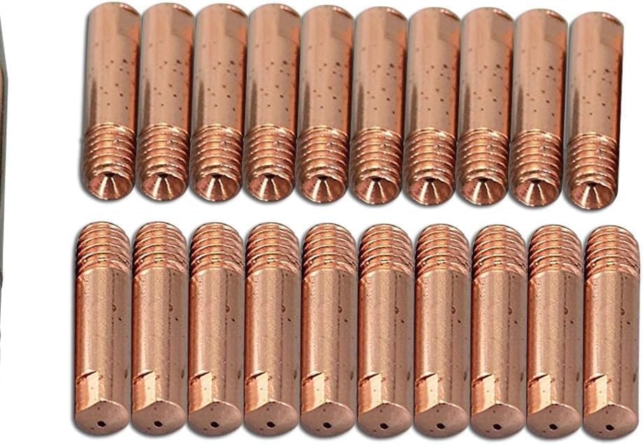 RIVERWELD 15AK MIG Contact Tips 0.040" 1.0mm M6x25mm 140.0253 20pcs