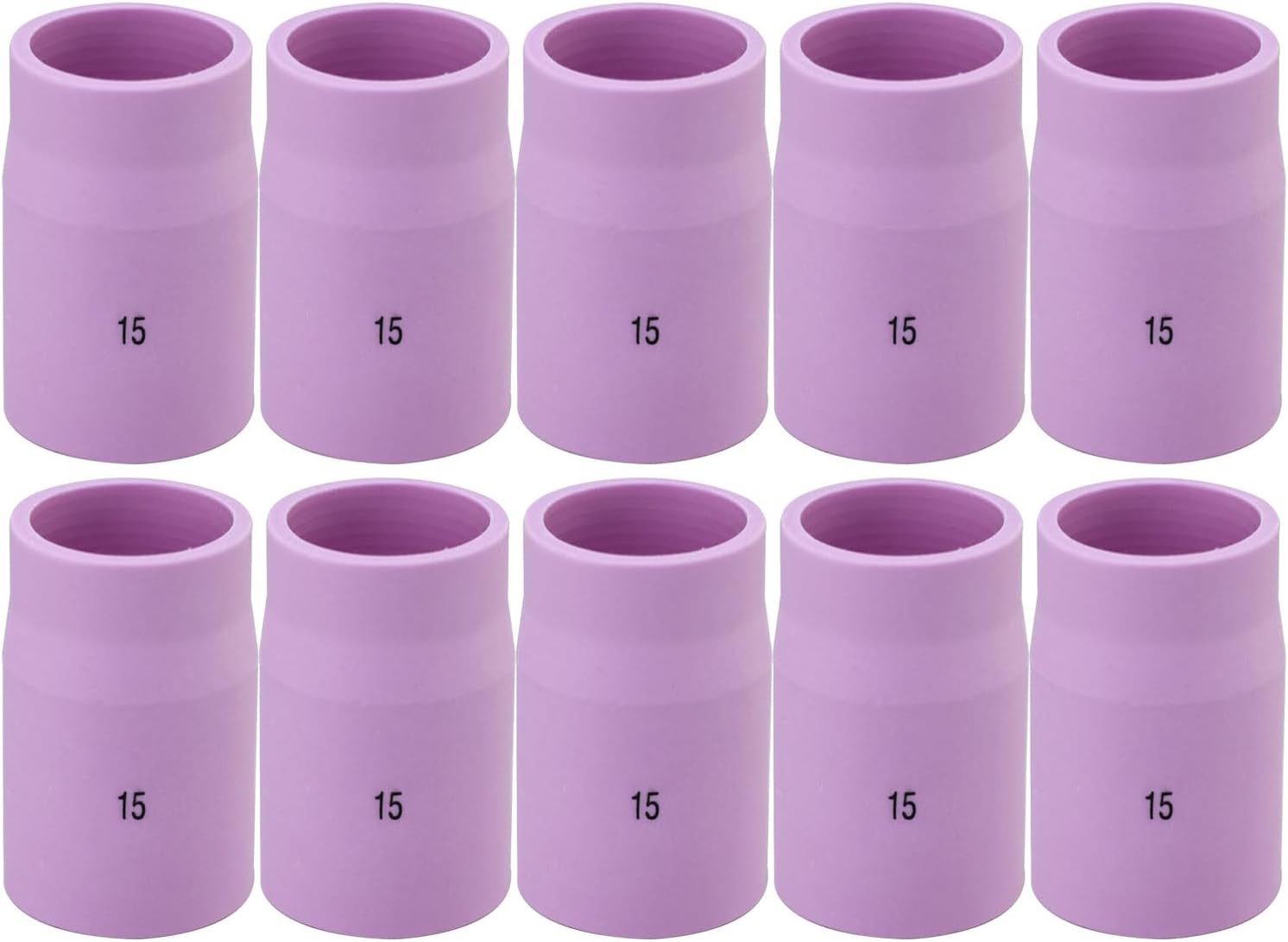 RIVERWELD TIG Gas Lens Alumina Nozzle 53N89 15# 15/16" Orifice 10pcs