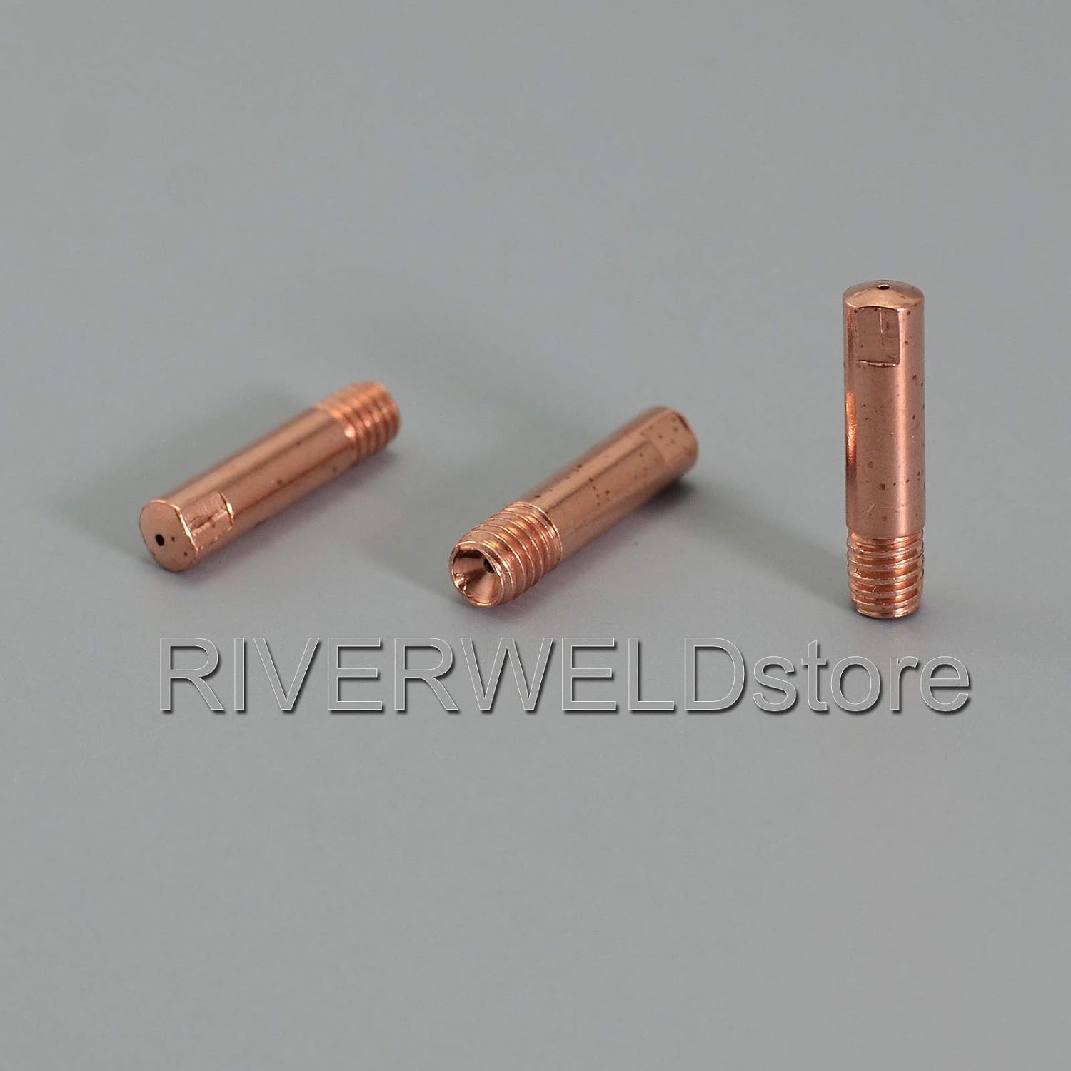 RIVERWELD 15AK MIG Contact Tips 0.040" 1.0mm M6x25mm 140.0253 20pcs