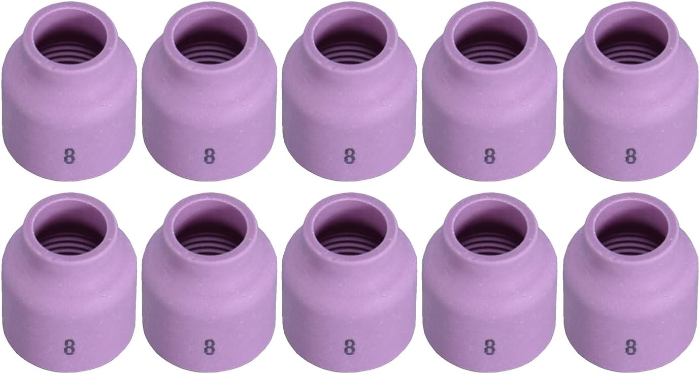 RIVERWELD TIG Stubby Gas Lens Ceramic Cups 8# 1/2" 54N14SW 10pcs