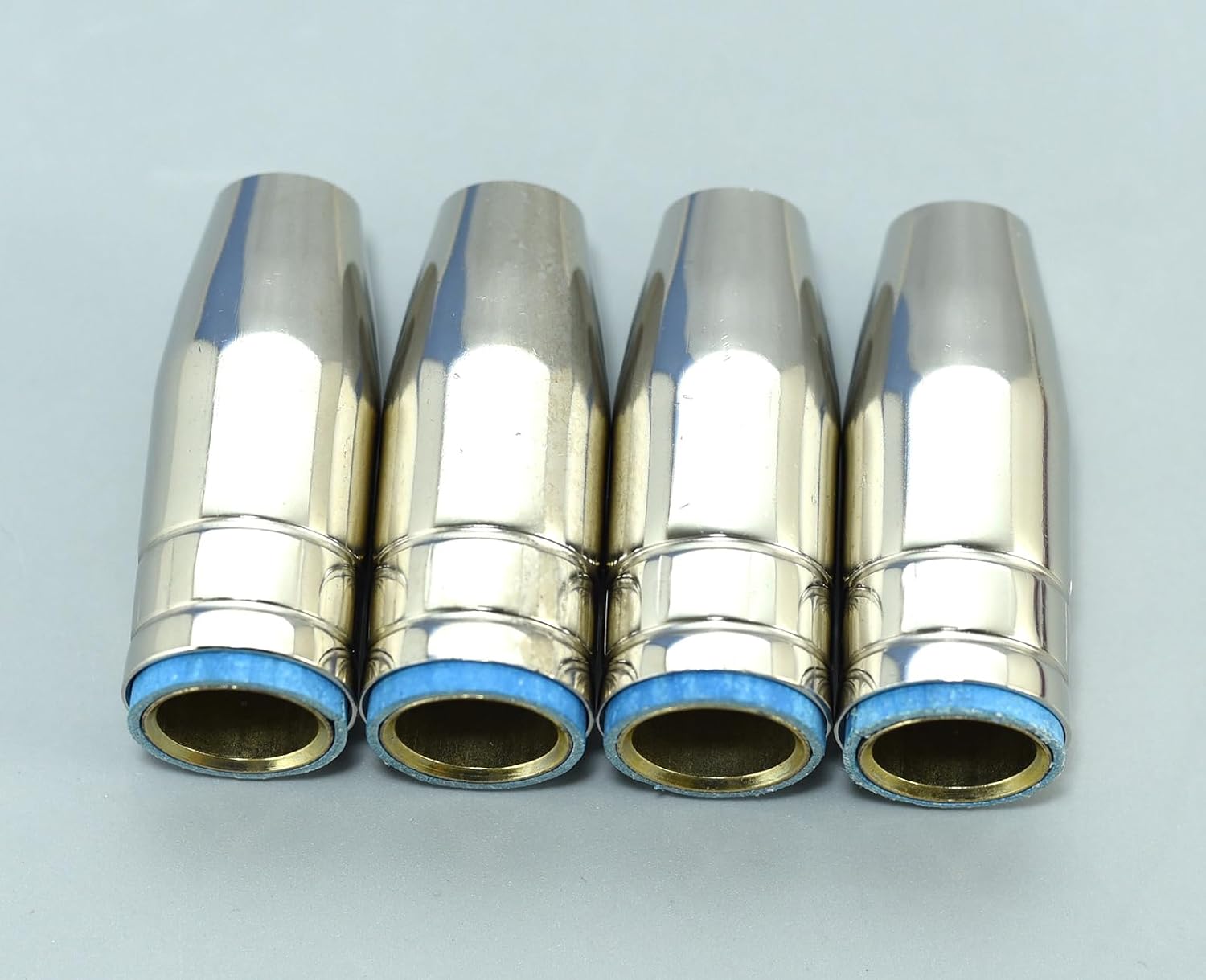 RIVERWELD 25AK MIG Tapered Gas Nozzles 145.0124 Made of Brass 4pcs