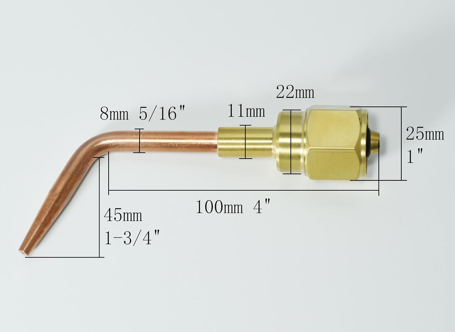 RIVERWELD Acetylene Heavy Duty Welding Brazing Nozzle VH-W-0 Size 0