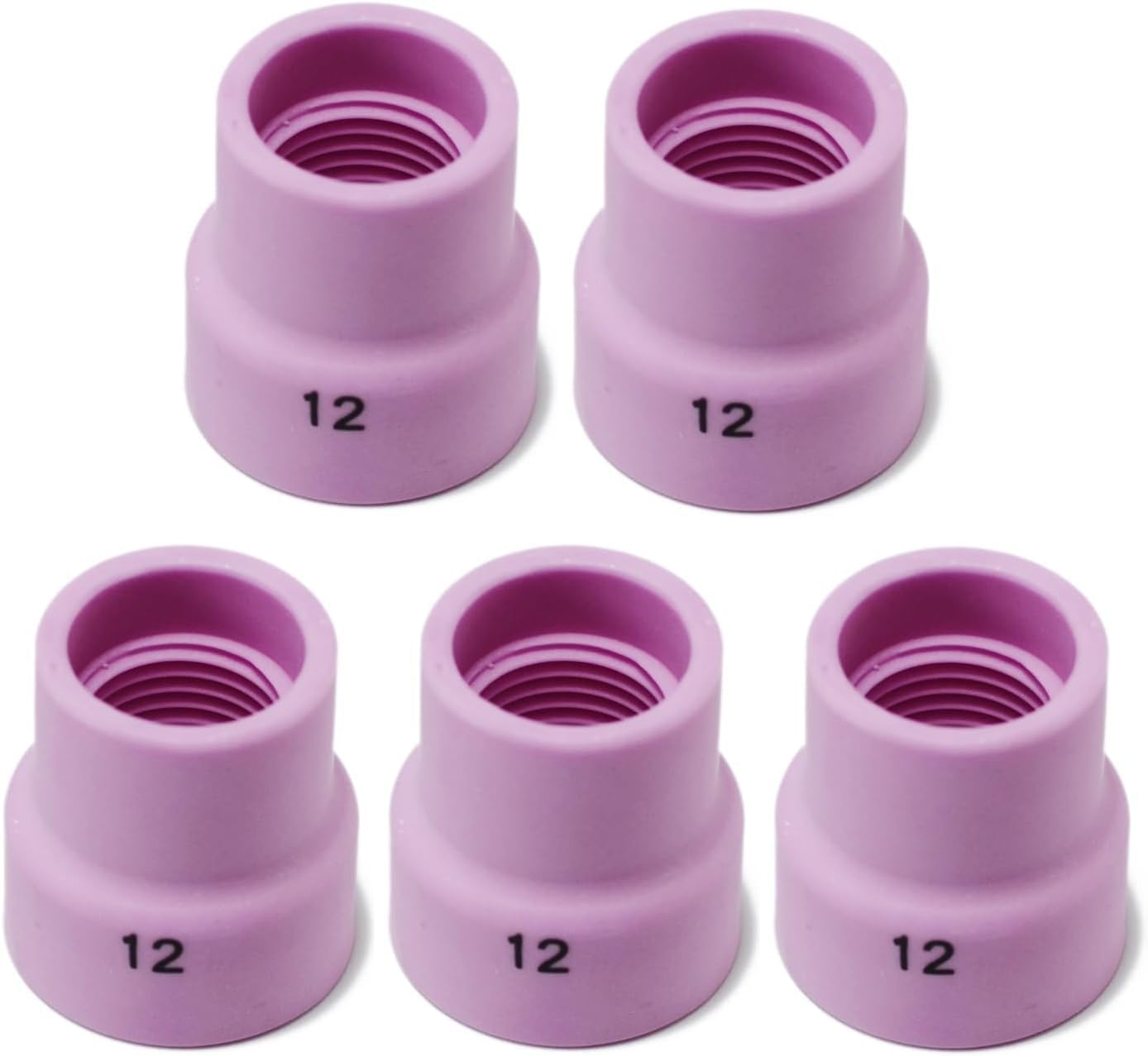 RIVERWELD TIG Alumina Nozzles Ceramic Cups 53NACN 12# 1/2" 12mm 10pcs