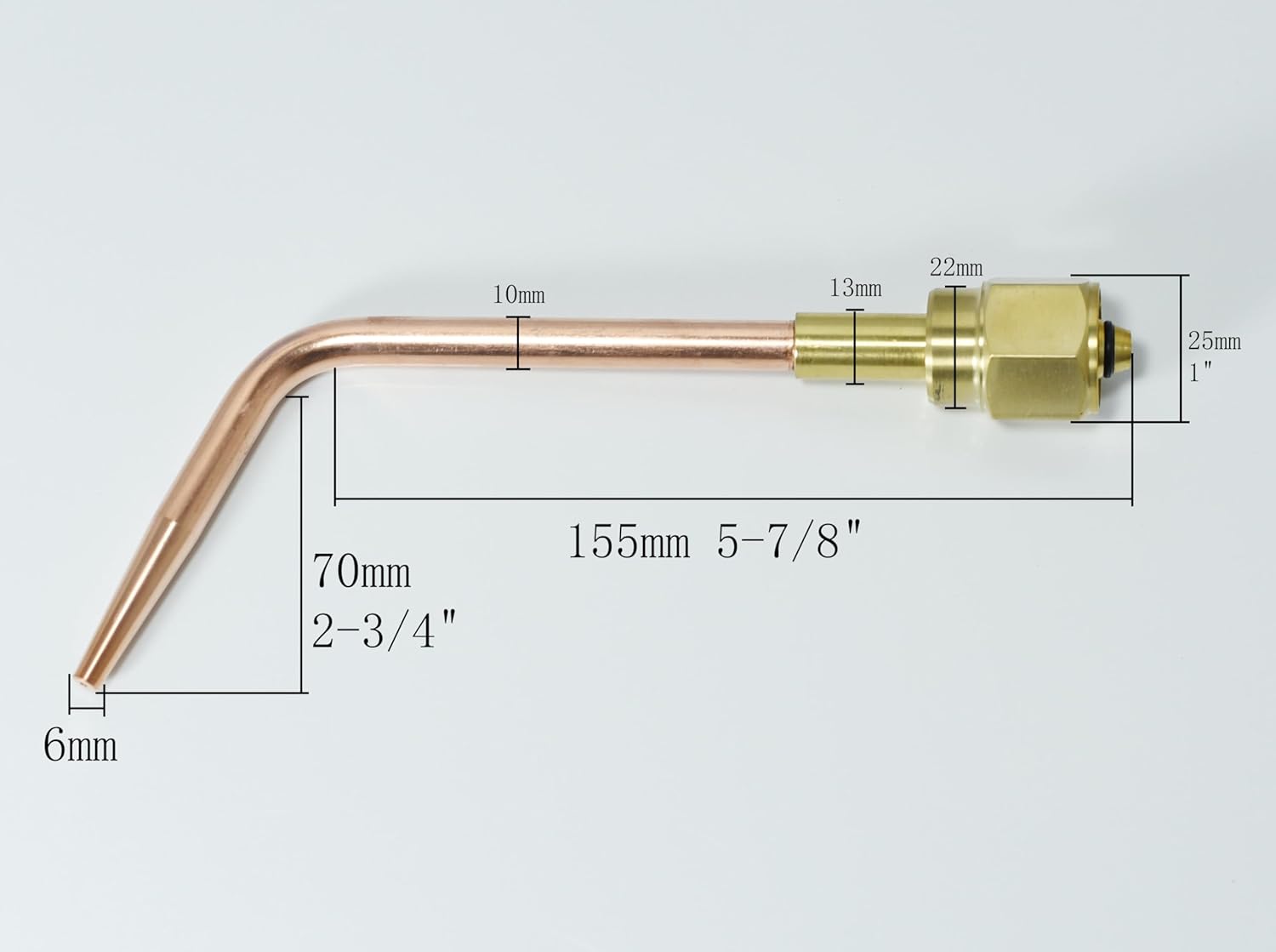RIVERWELD Acetylene Heavy Duty Welding Brazing Nozzle VH-W-3 Size 3