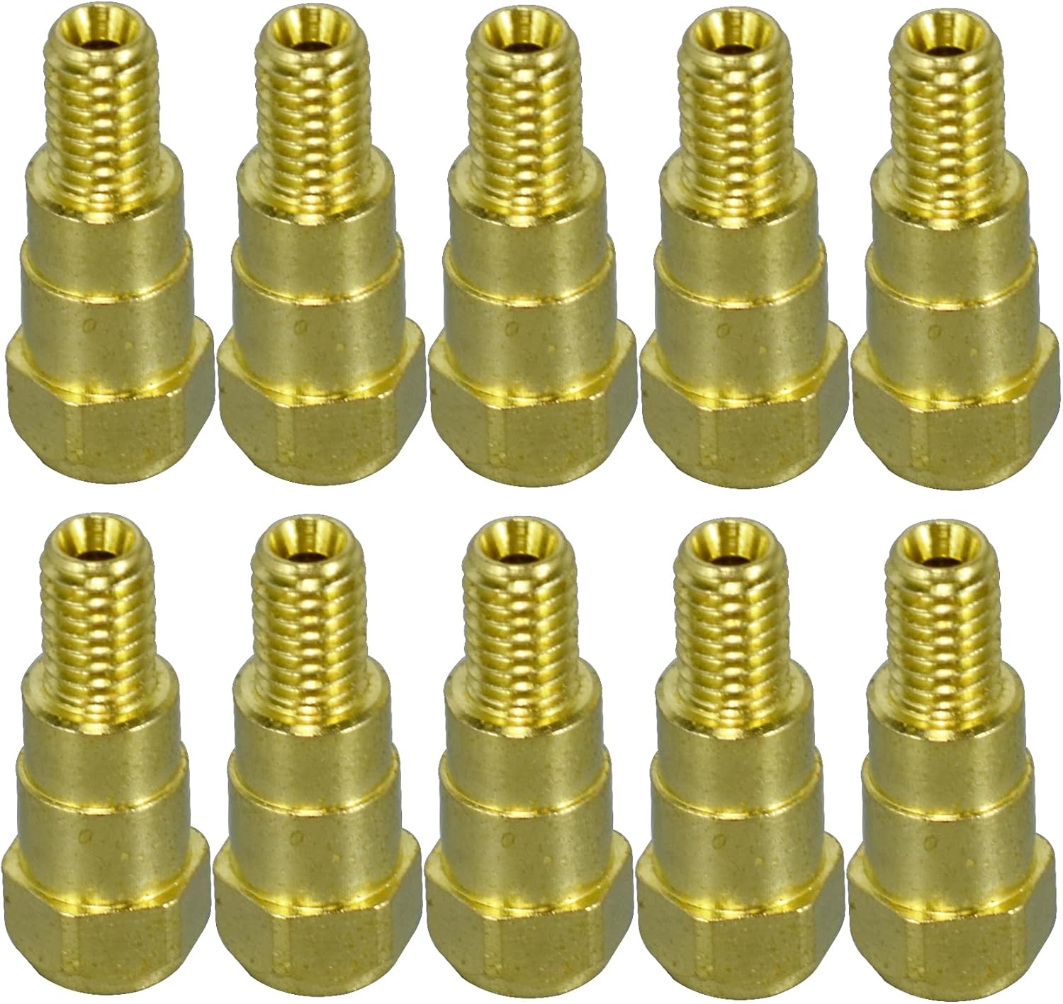 RIVERWELD 24KD MIG Contact Tip Holder 142.0003 Brass Consumables 10pcs