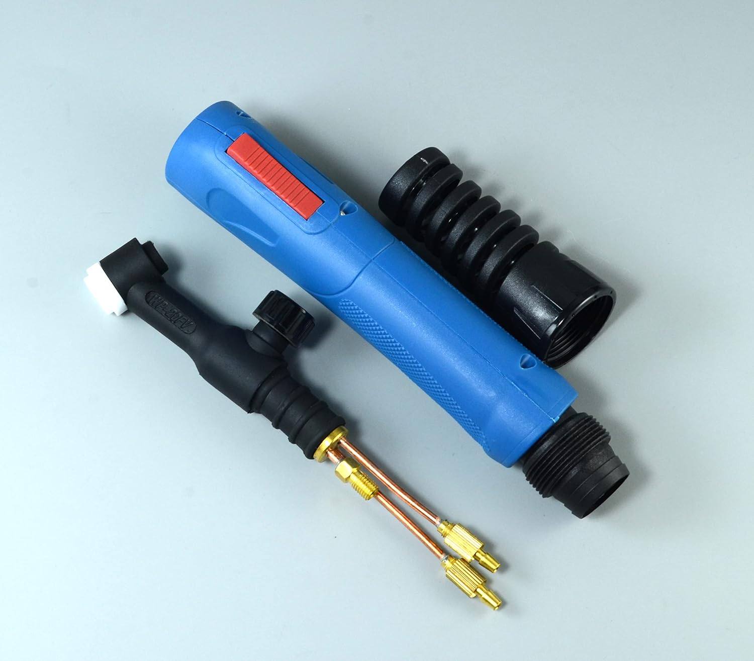 RIVERWELD WP-20FV SR-20FV TIG Welding Torch Head Body with Flexible Head and Gas Valve Water Cooled 200Amp Euro Style