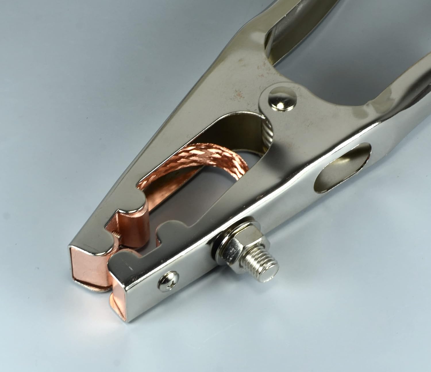 RIVERWELD Earth Ground Cable Clip Welding Clamp Lead Free 500A