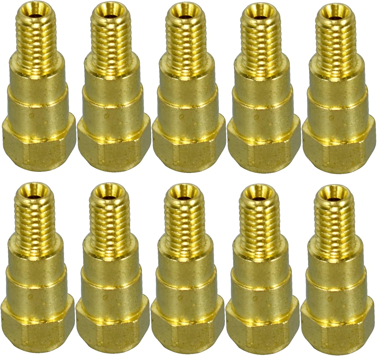 RIVERWELD 24KD MIG Contact Tip Holder 142.0003 Brass Consumables 10pcs