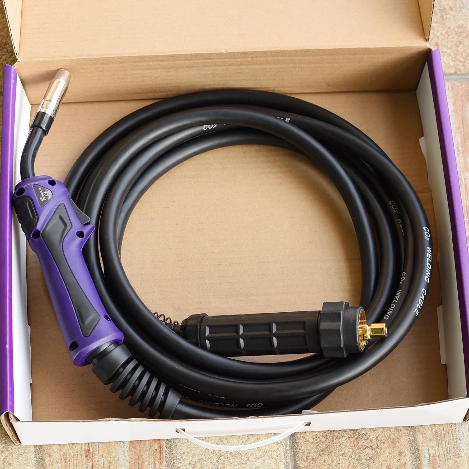 RIVERWELD 15AK MB15 MIG MAG Welding Torch Completed 002.0451 180A 16Ft