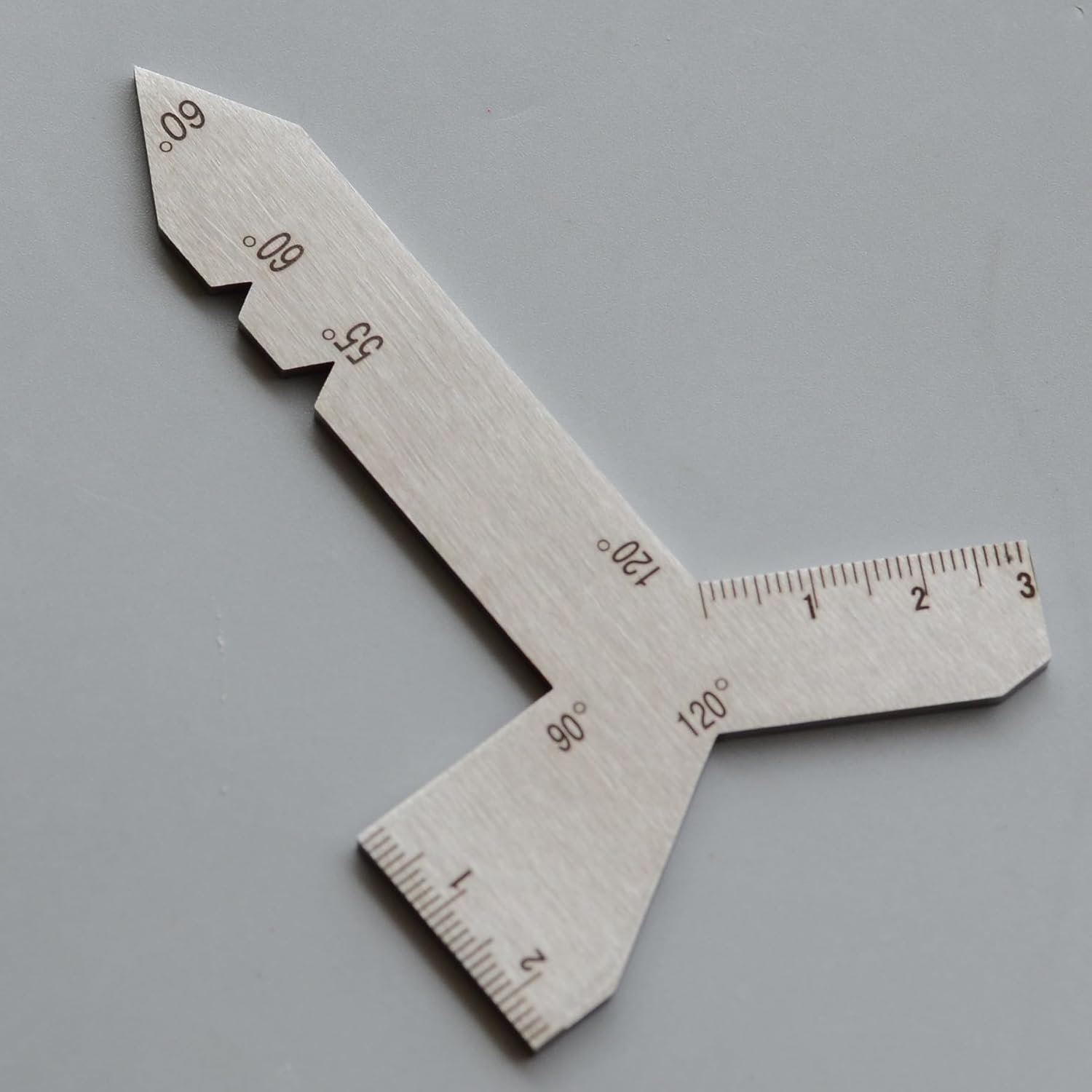 RIVERWELD 55° 60° 90° 120° Angle Welding Gauge Inspection Tool Set