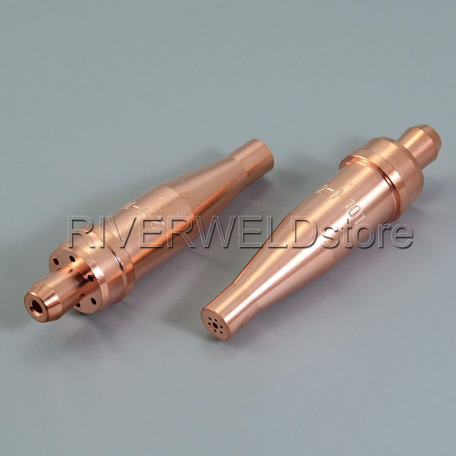 RIVERWELD Acetylene Cutting Tips 1-101 Size 4 & 4-1-101 2pcs