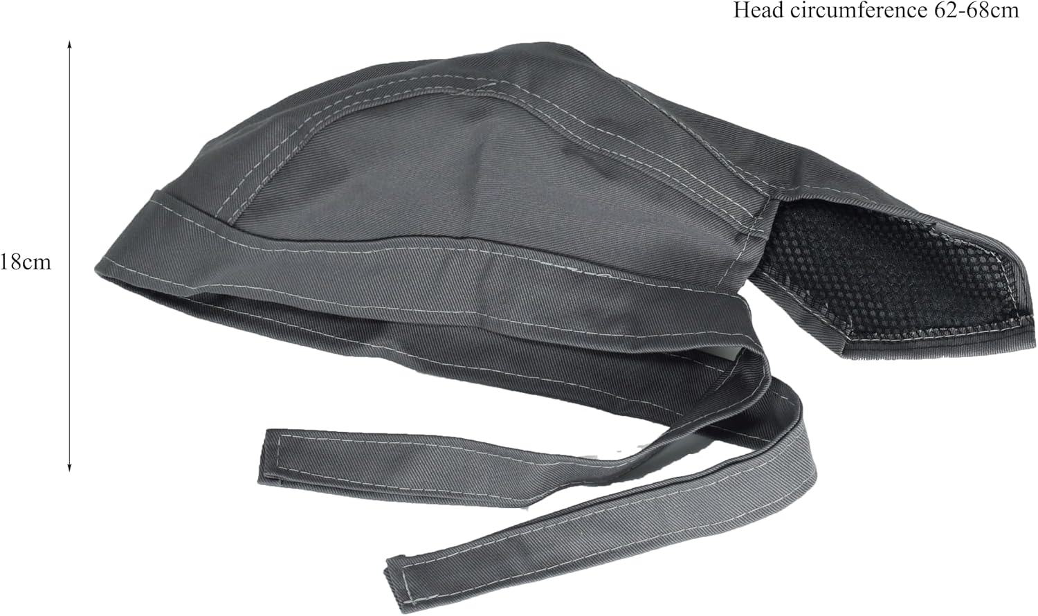RIVERWELD Welding Cap Flame Retardant Fabric Pirate hat Grey Color