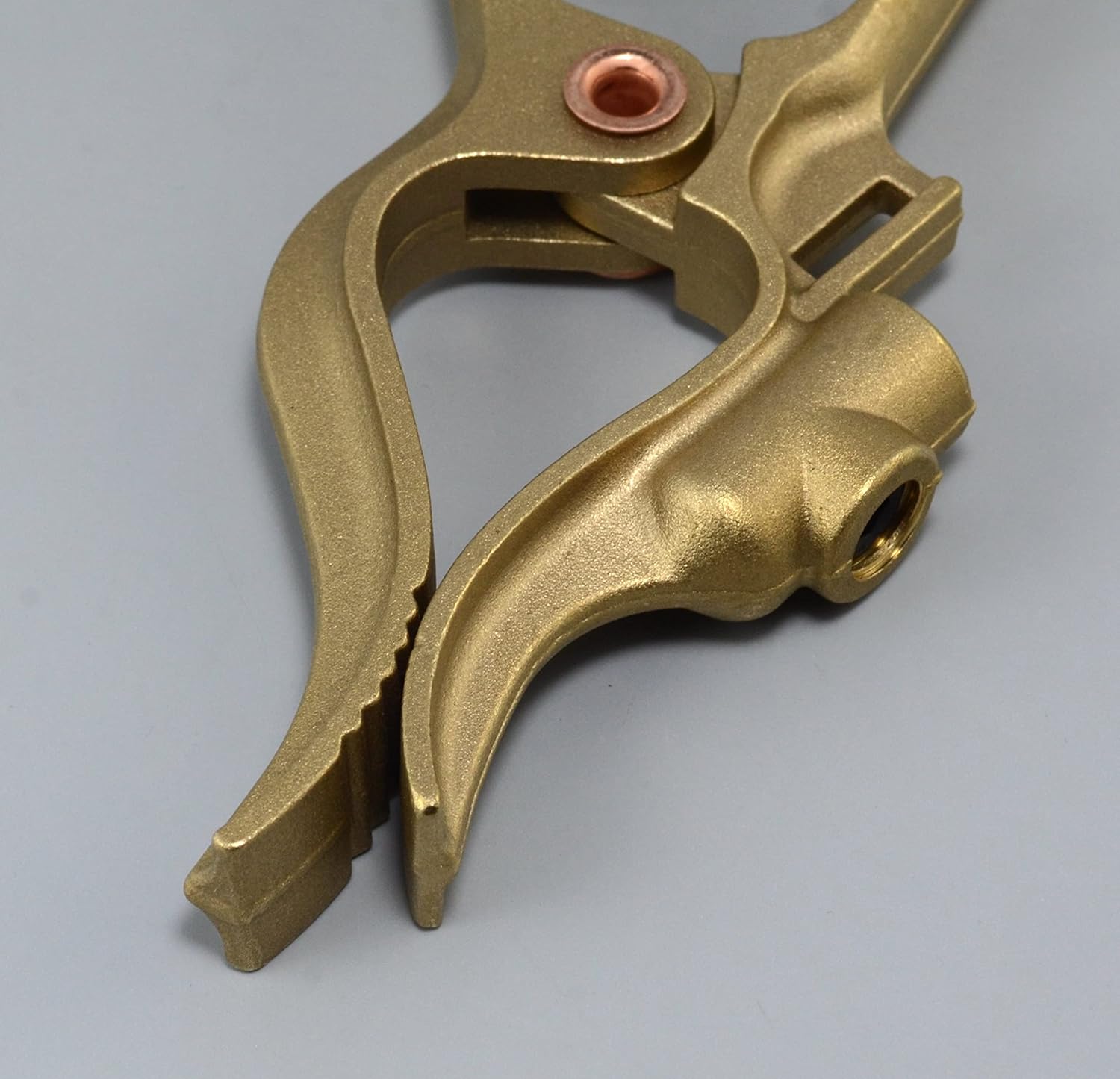 RIVERWELD Earth Ground Cable Clip Welding Clamp 300A Brass