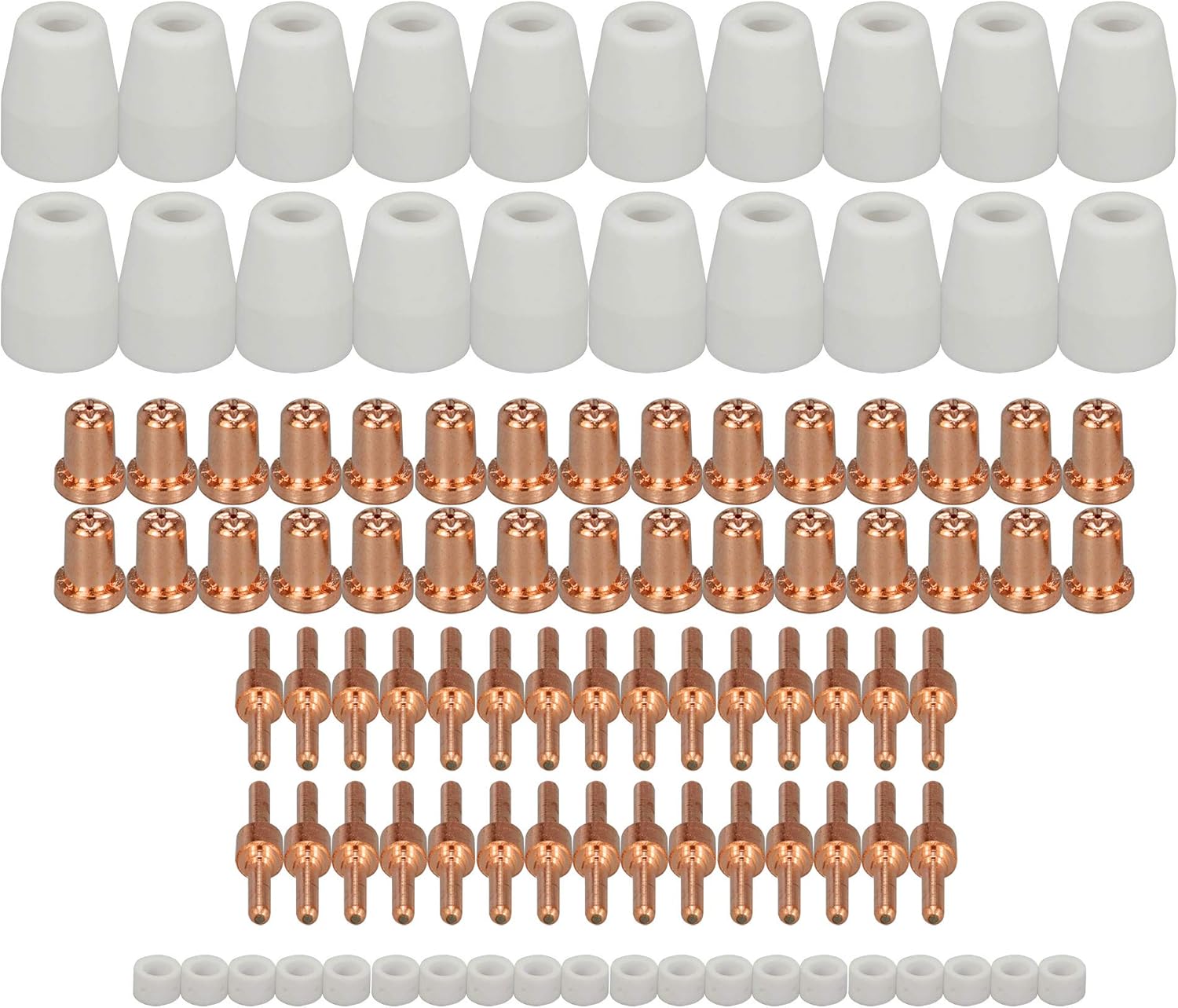 RIVERWELD PT-31 LG40 Plasma Extended Tip 18866L Electrode 18205L kit 100pcs