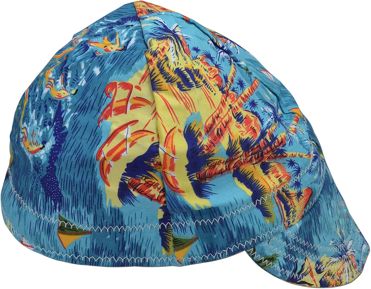 RIVERWELD Welding Cap Pure Cotton Mesh Inside Liner Coconut Color