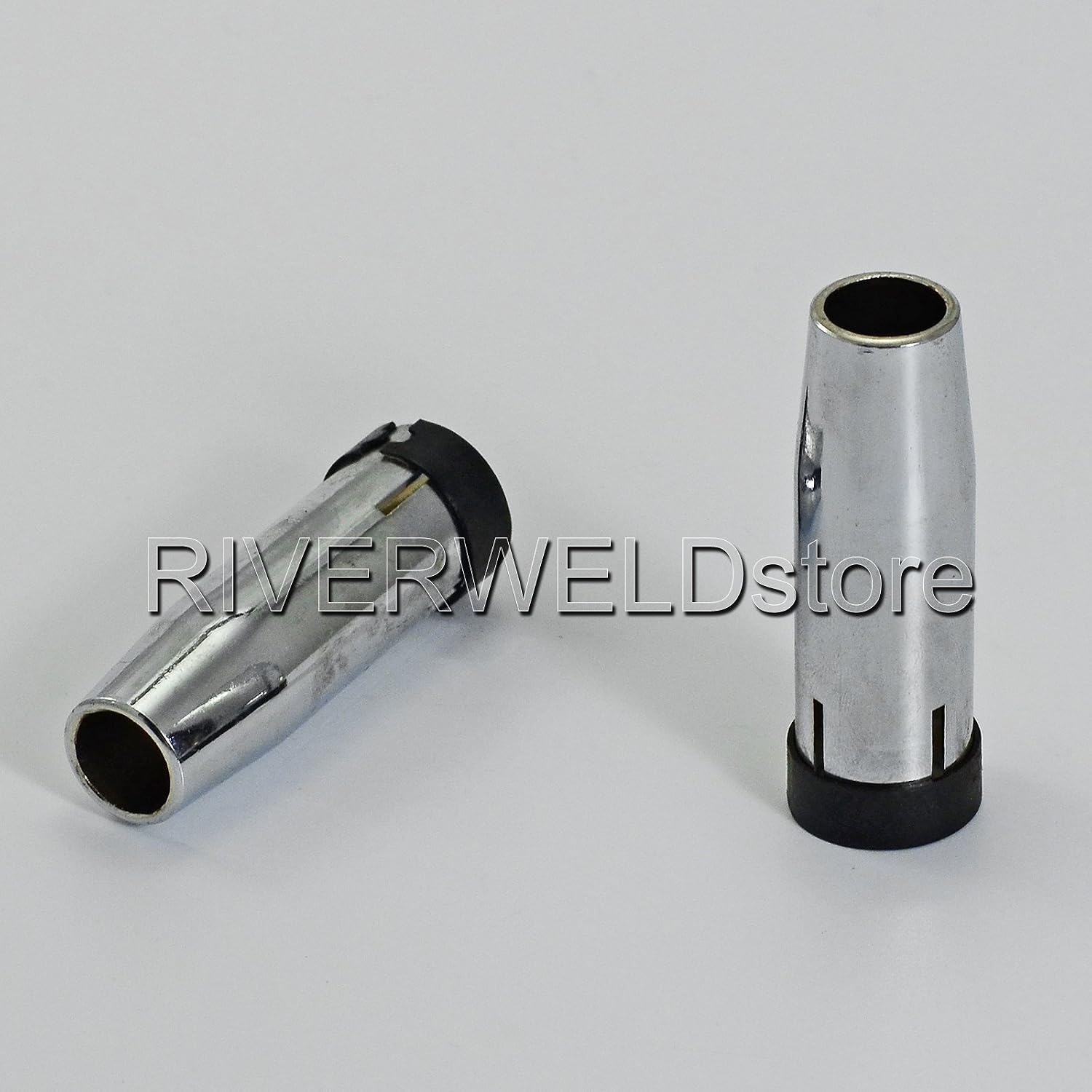 RIVERWELD 24KD MIG Conical Gas Nozzle 145.0080 Brass 5pcs