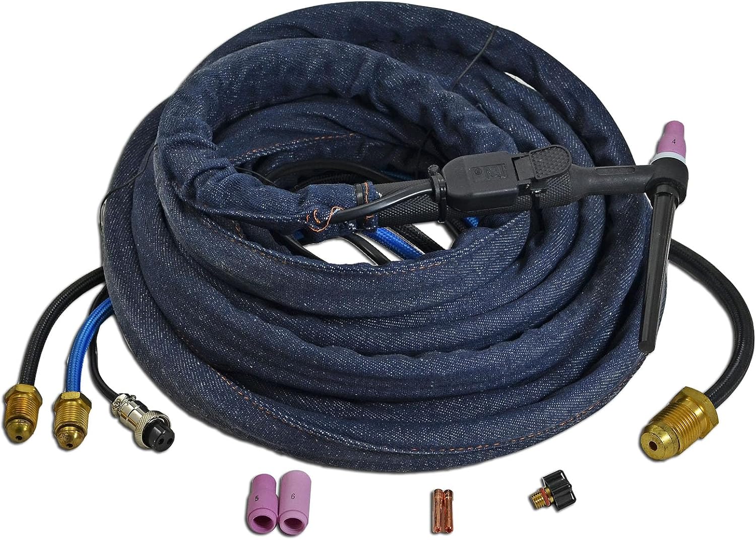 RIVERWELD WP-20F SR-20F TIG Welding Torch Complete With Flexible Head