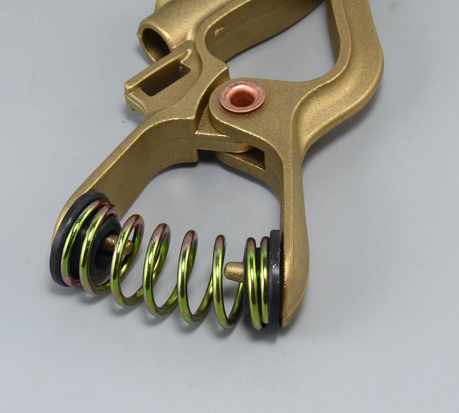 RIVERWELD Earth Ground Cable Clip Welding Clamp 300A Brass