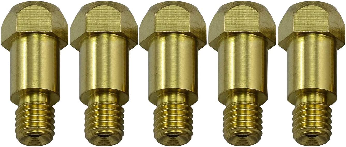 RIVERWELD 36KD MB36 Contact Nozzle Gas Nozzle Conical Contact Nozzles 0.9 mm Holder Distributor Accessories Consumables Pack of 31