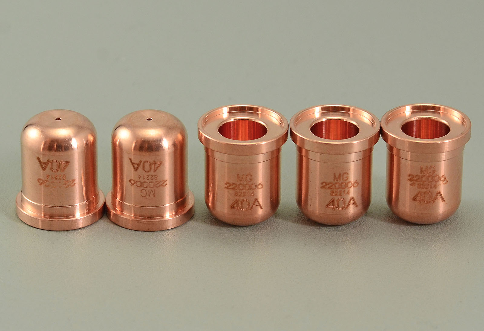 Hypertherm Nozzle 220006 40 Amp for Powermax 600 800 900 1000 1100 1250 1650 RT60 / RT60M T80 / T80M RT80 / RT80M T100 / T100M Hand / Machine Torches Consumables Pack of 5