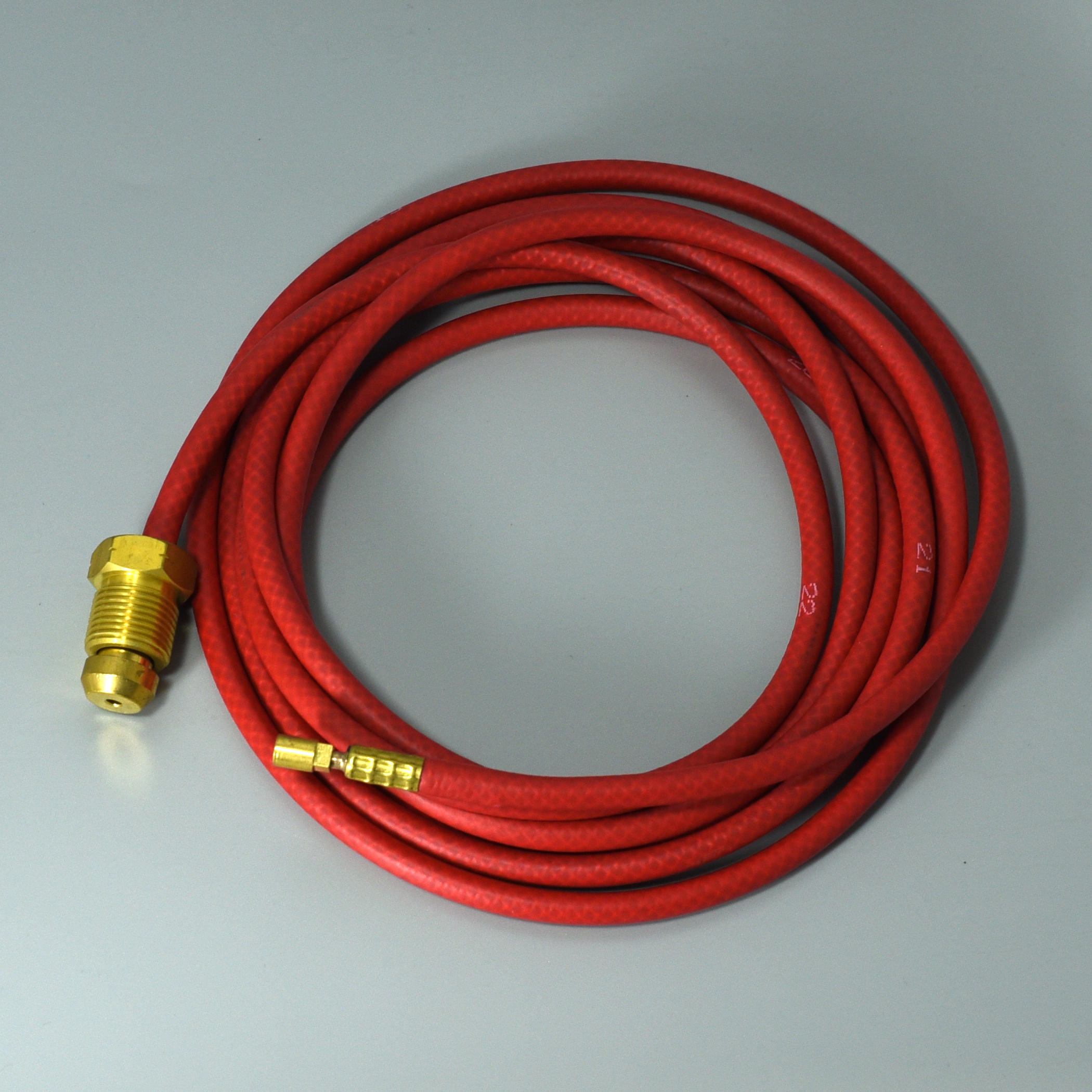 RIVERWELD Welding Power Cable Hose Gas Power Connection Combined Electric Cable Wire 6mm2 Connector 7/8-14LH 1/4-28 for SR WP 20 TIG Welding Torch 12Feet 3.7 Meter