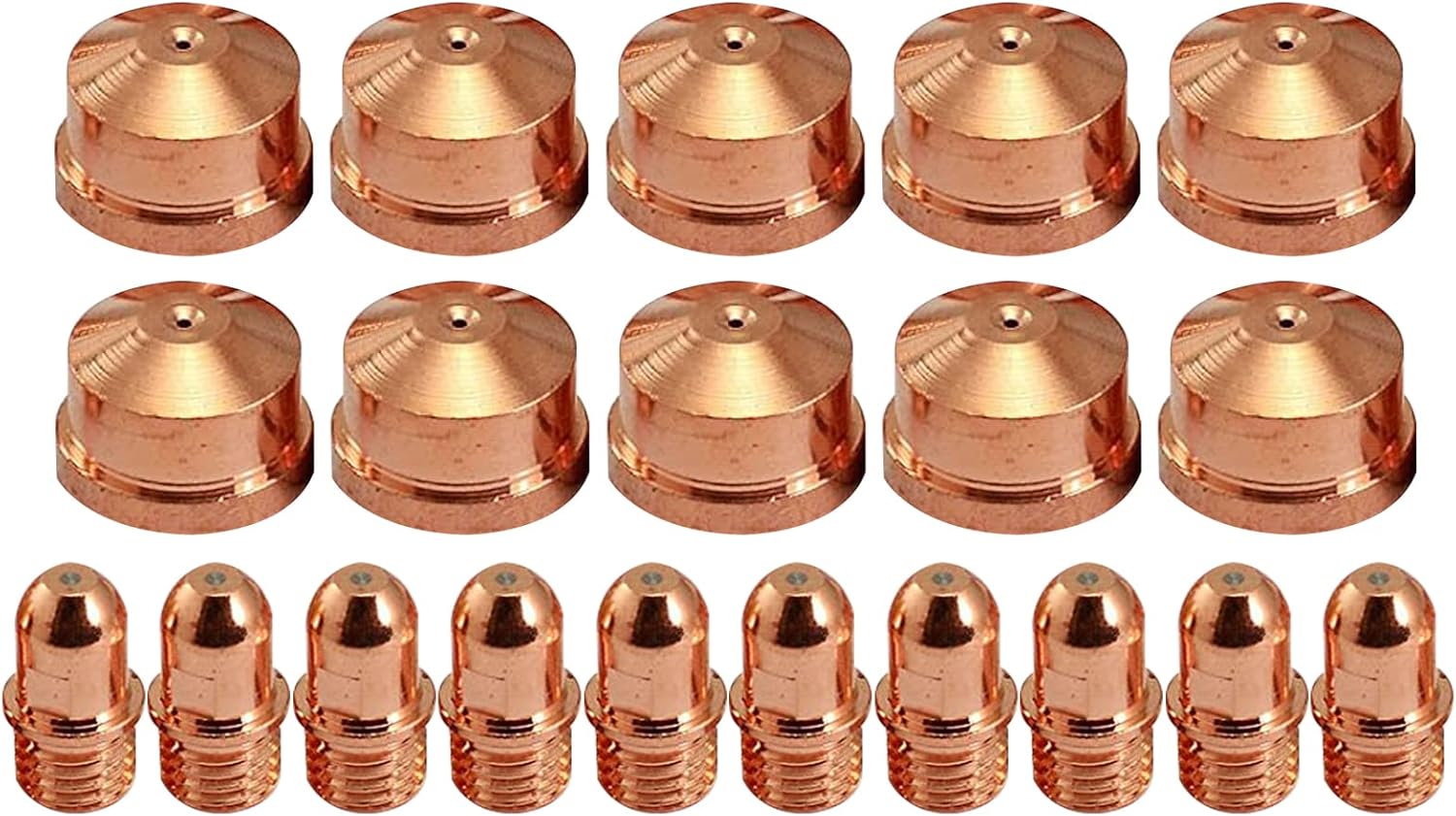 RIVERWELD C1376 Plasma Electrode 1371 Tip For Cebora CP160 HP100 MP100 CB100 CB150 & PR0034 20pcs