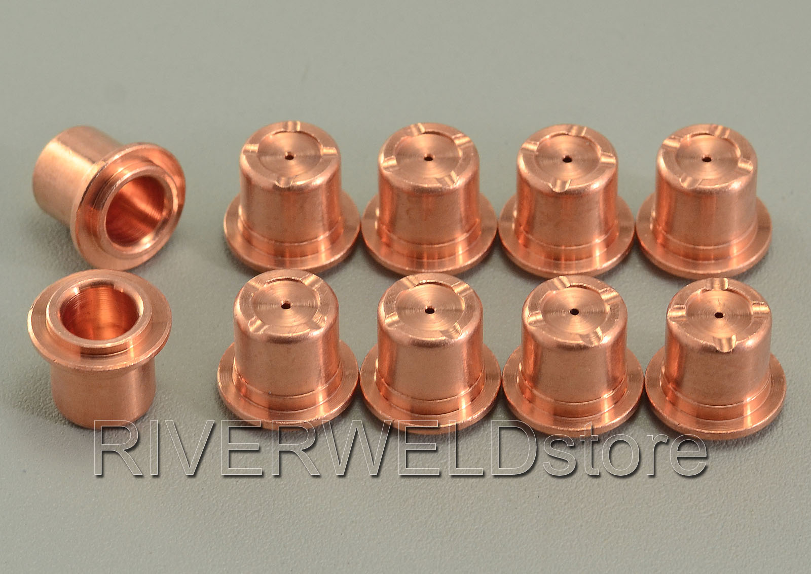 Hypertherm Plasma Nozzle Unshielded 40Amp 020350 fit MAX-40CS MAX-42 MAX-43 PAC120 Plasma Torches Pack of 10