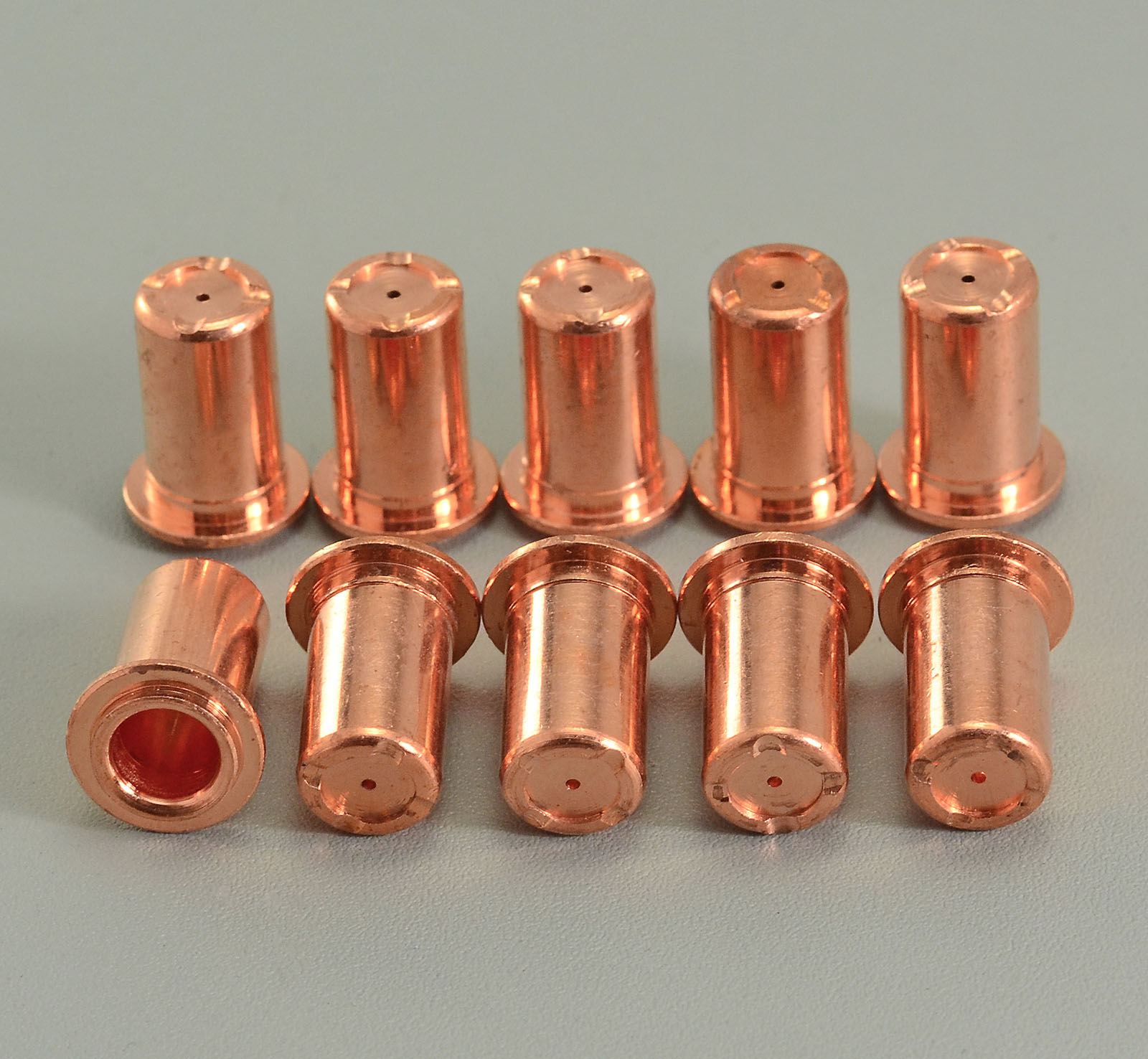 Hypertherm Plasma Nozzle Extended 40Amp 020546 fit MAX-40CS MAX-42 MAX-43 PAC120 Plasma Torches Pack of 10