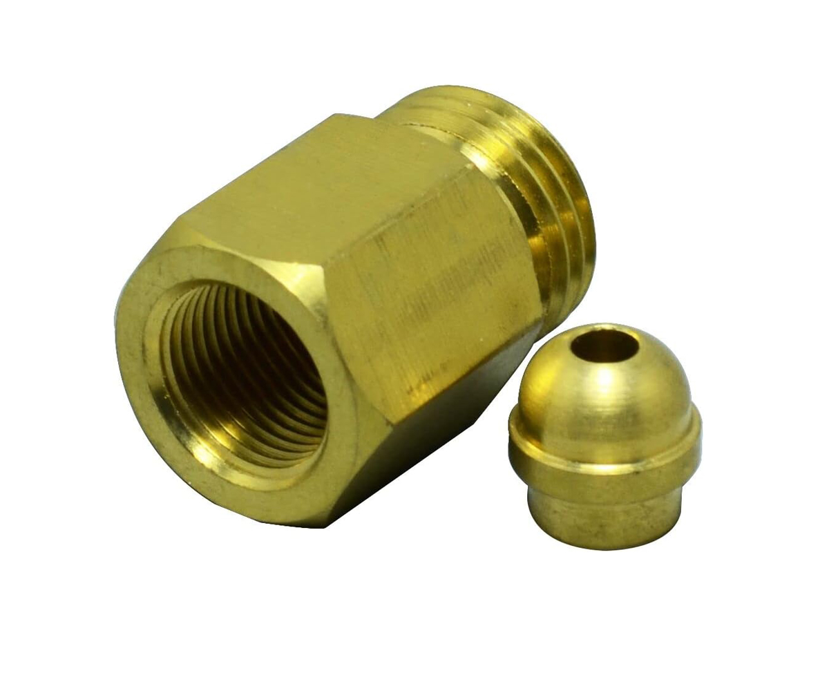 RIVERWELD TIG Welding Torch Fitting Connector Adapter M12x1.0 Change M16x1.5