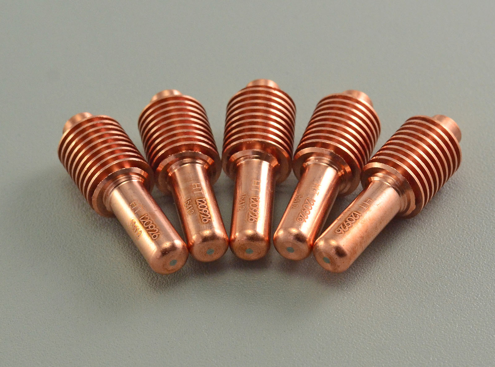 Hypertherm 120926 Electrode for Powermax 1000 1250 1650 RT60 / RT60M RT80 / RT80M Unshielded Torches Pack of 5