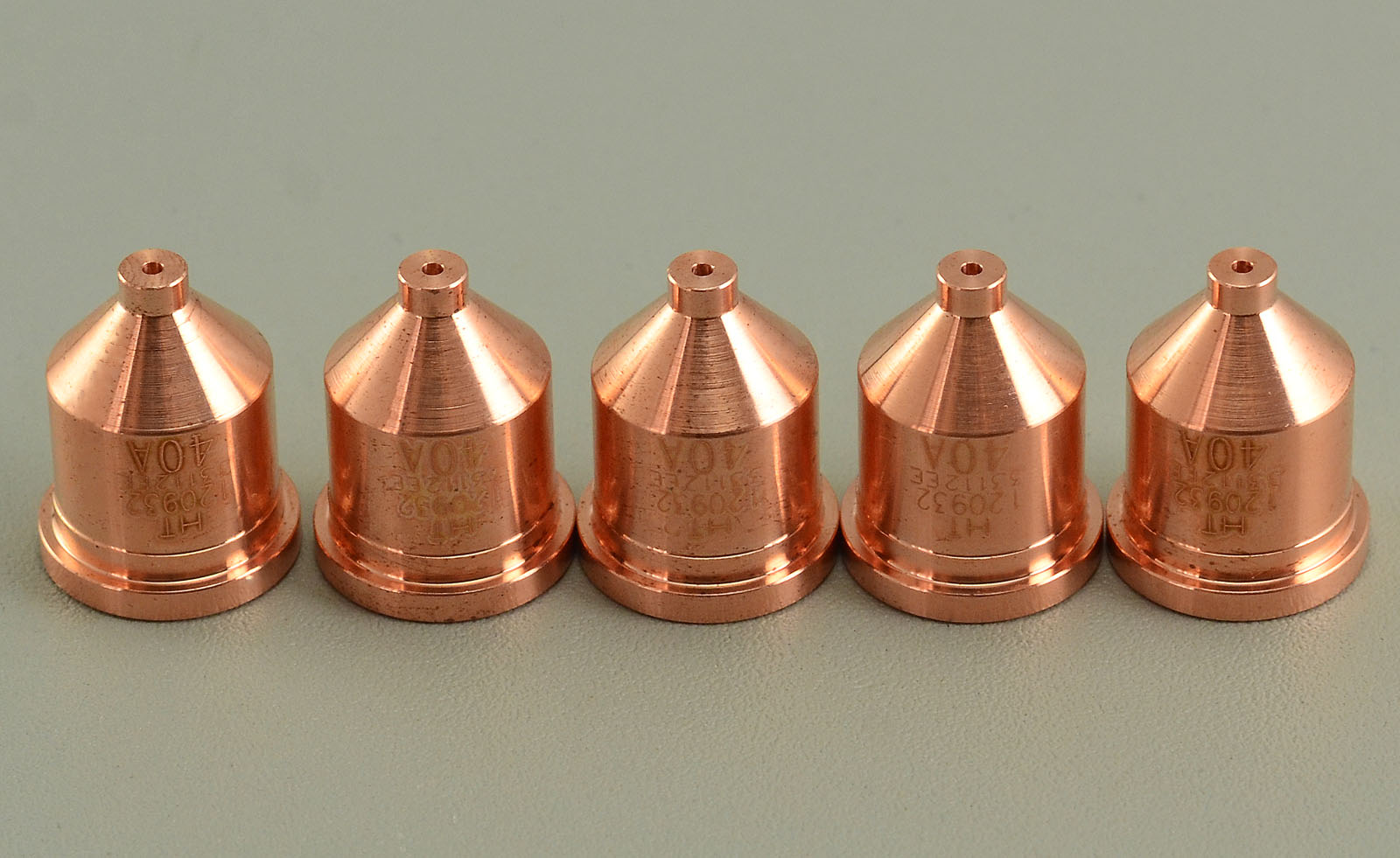 Hypertherm 120932 Nozzle 40 Amp for Powermax 600 800 900 1000 1100 1250 1650 RT60 / RT60M T80 / T80M RT80 / RT80M T100 / T100M Hand / Machine Torches Consumables Pack of 5