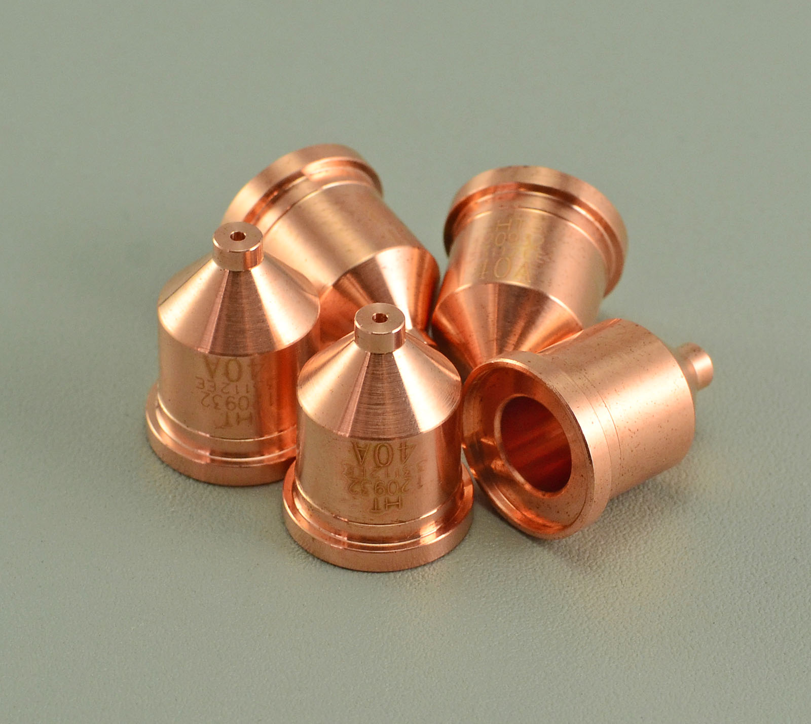 Hypertherm 120932 Nozzle 40 Amp for Powermax 600 800 900 1000 1100 1250 1650 RT60 / RT60M T80 / T80M RT80 / RT80M T100 / T100M Hand / Machine Torches Consumables Pack of 5