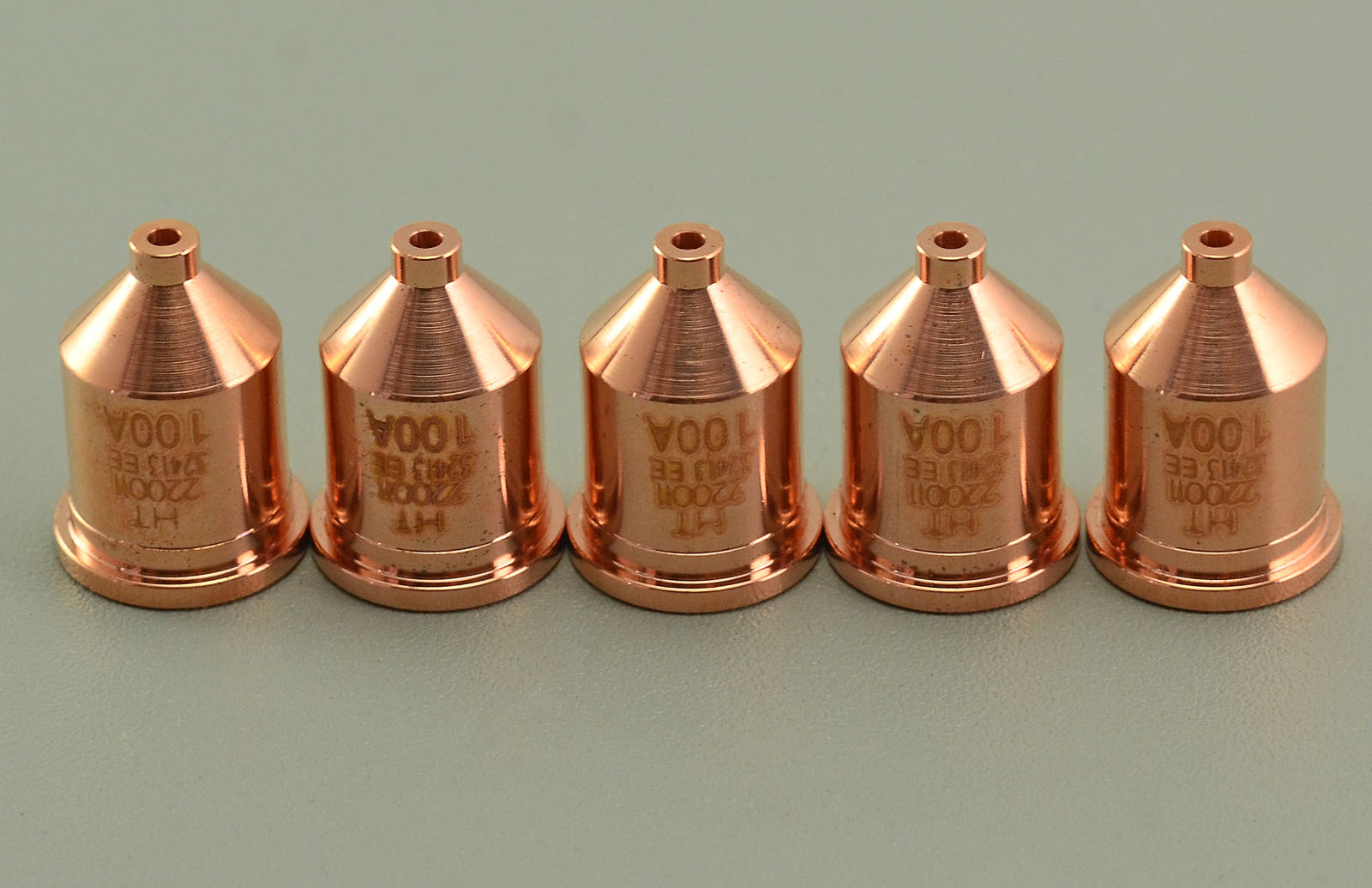 Hypertherm Nozzle 220011 100 Amp for Powermax 1650 T100 / T00M Torches Consumables Pack of 5