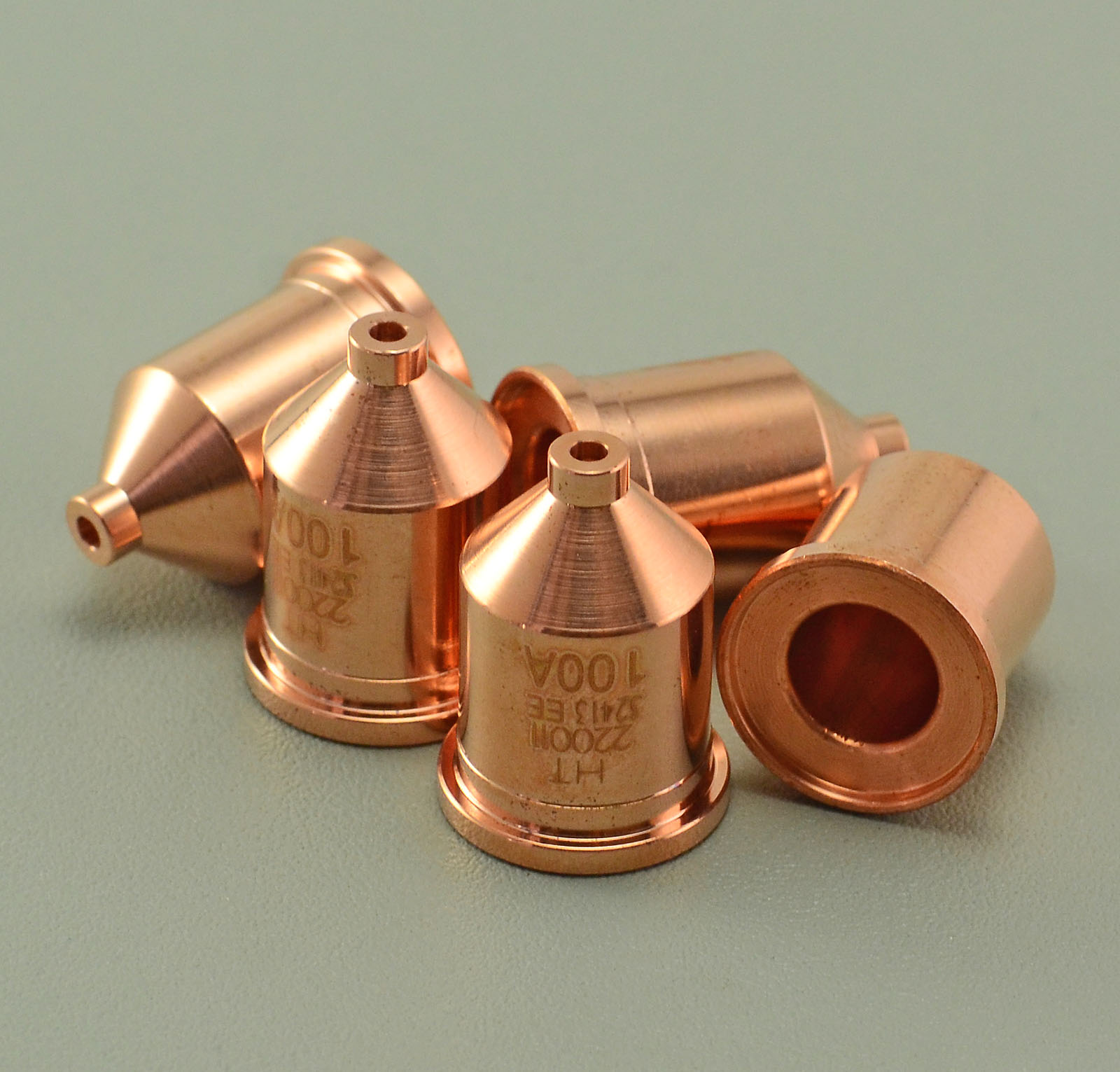 Hypertherm Nozzle 220011 100 Amp for Powermax 1650 T100 / T00M Torches Consumables Pack of 5