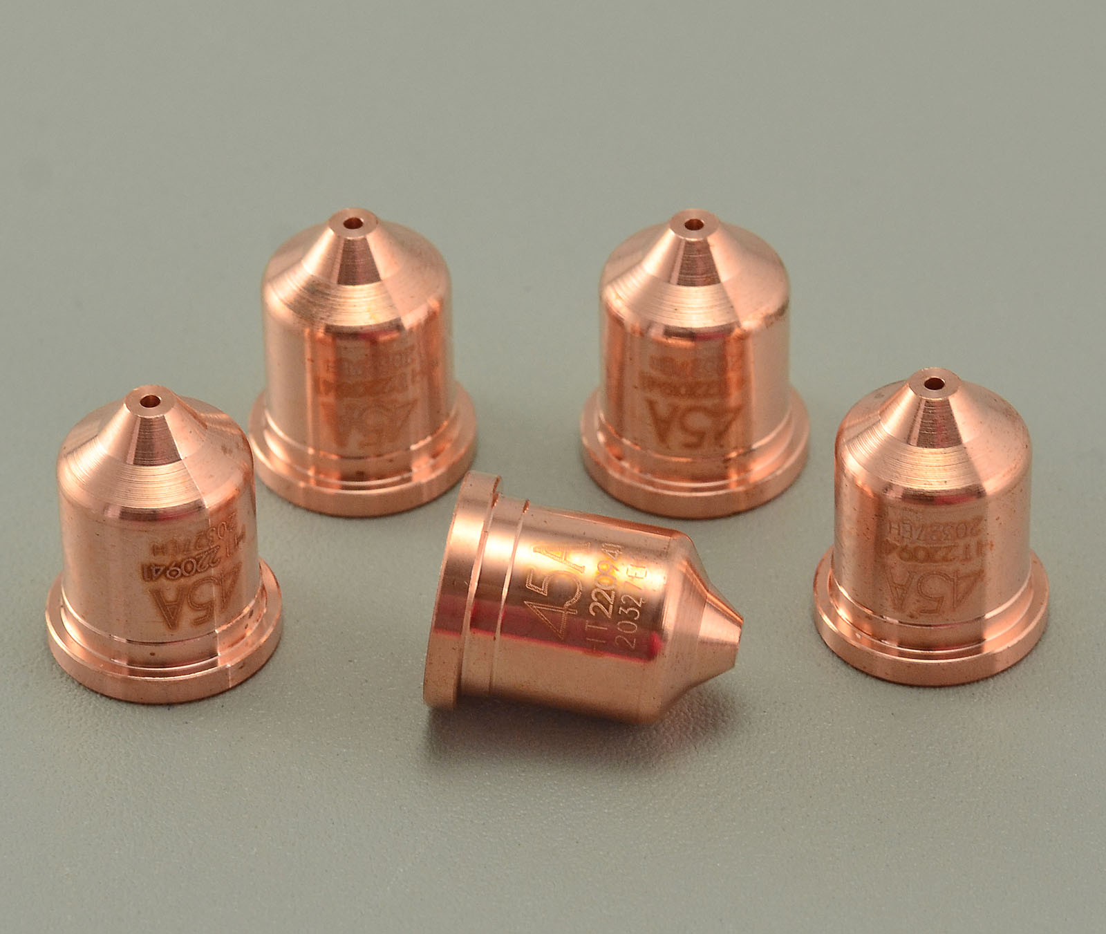 HYPERTHERM Nozzle 45 Amp 220941 for Powermax 65 85 Torches Pack of 5