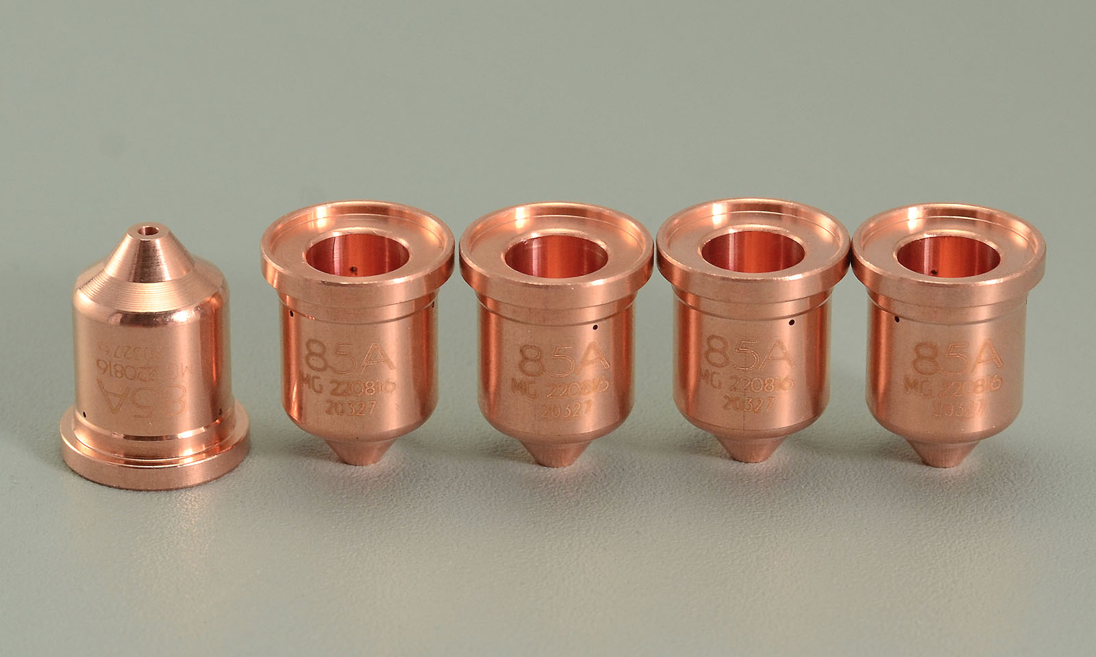 HYPERTHERM 220816 Nozzle 85 Amp for Powermax 85 Torches Pack of 5