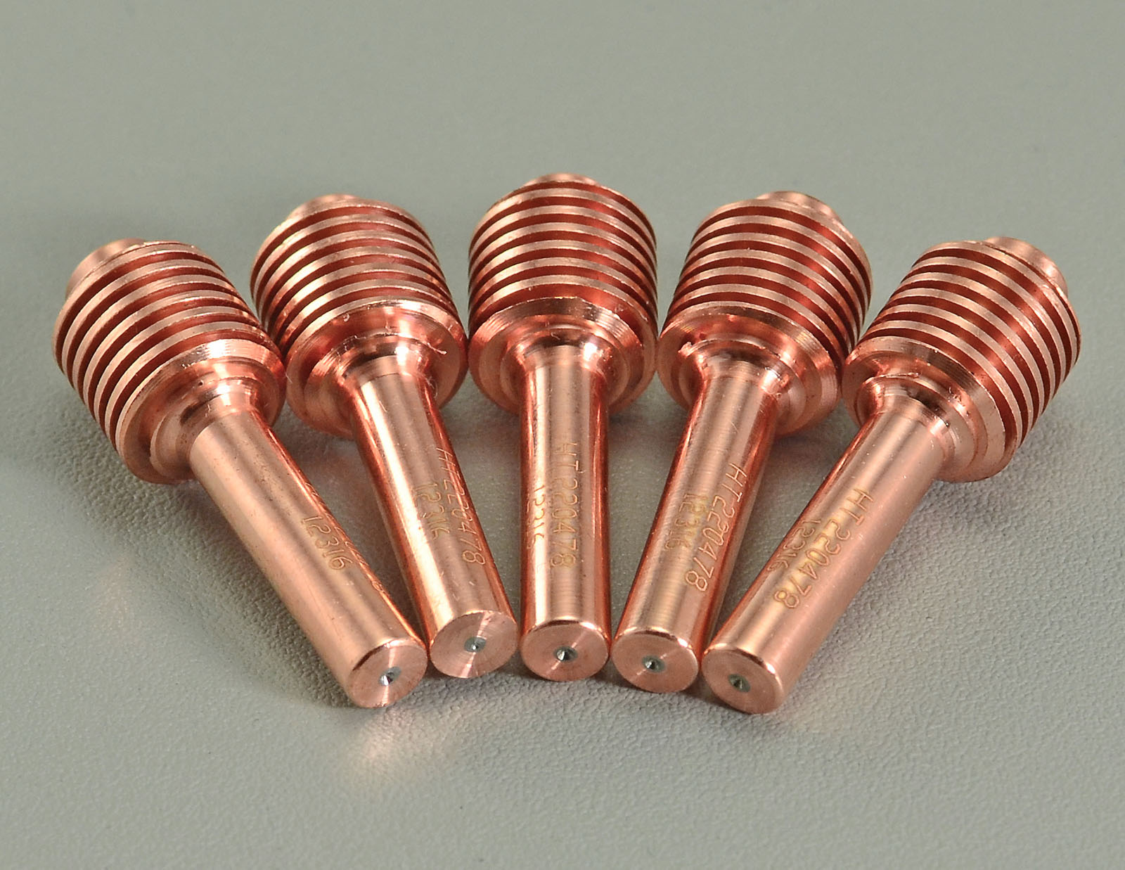 Hypertherm Electrode 30 Amp 220478 for Powermax 30 45 Torches Pack of 5