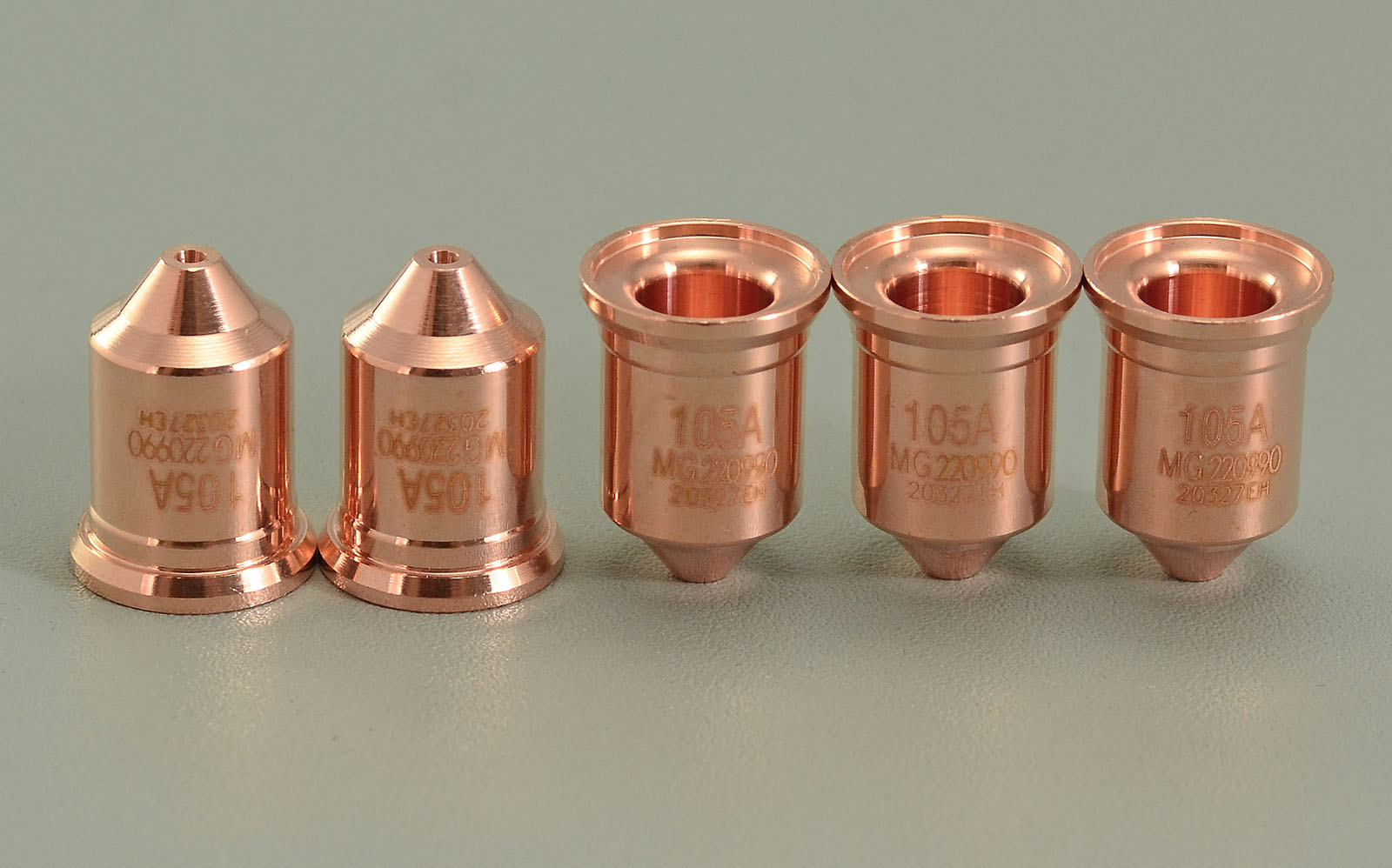 HYPERTHERM Style 220990 Plasma Nozzle 100A 5pk 