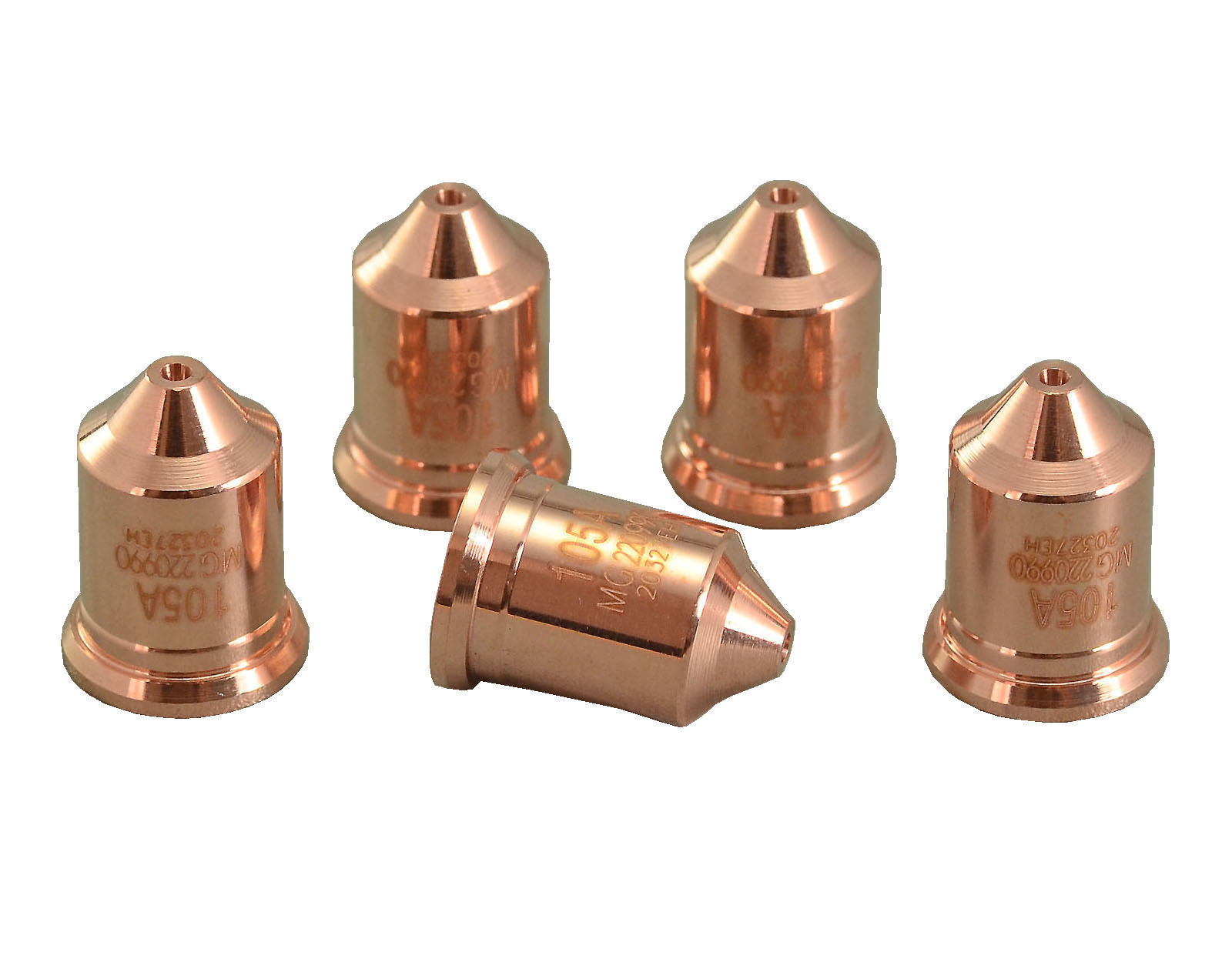 HYPERTHERM Style 220990 Plasma Nozzle 100A 5pk 