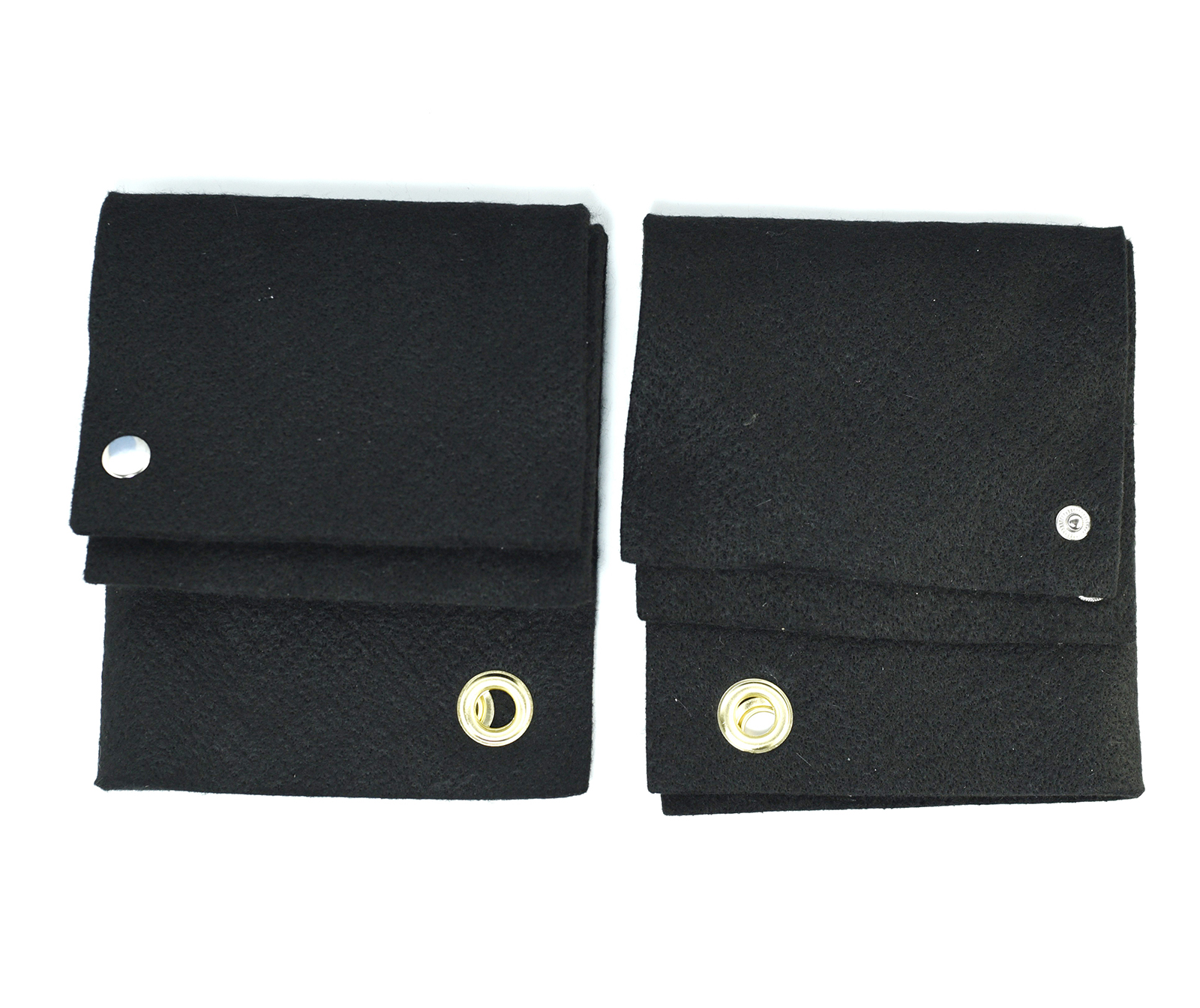 RIVERWELD Tear Resistant Fabric Carbon Fiber Felt Mat Welding Blankets, Heat Shield Withstand High Temperature, Fireproof Mat for Soldering Brazing Plumbing 12"x12" Pack of 2