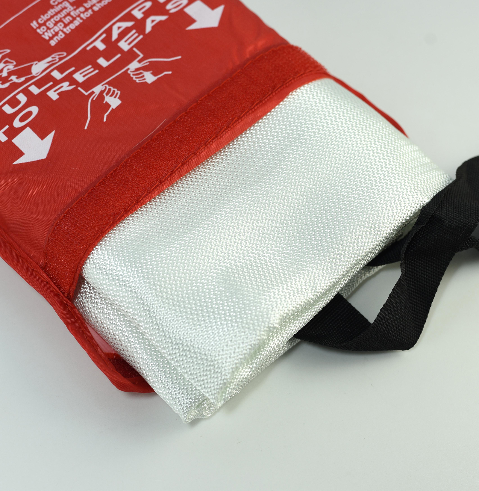 RIVERWELD Fire Blanket for Home Kitchen Emergency Fire Suppression Fireproof Blanket Retardant Blankets Fire Safety & Emergency Supplies for House Car Fireplace Camping Picnic Grill 40"x40"