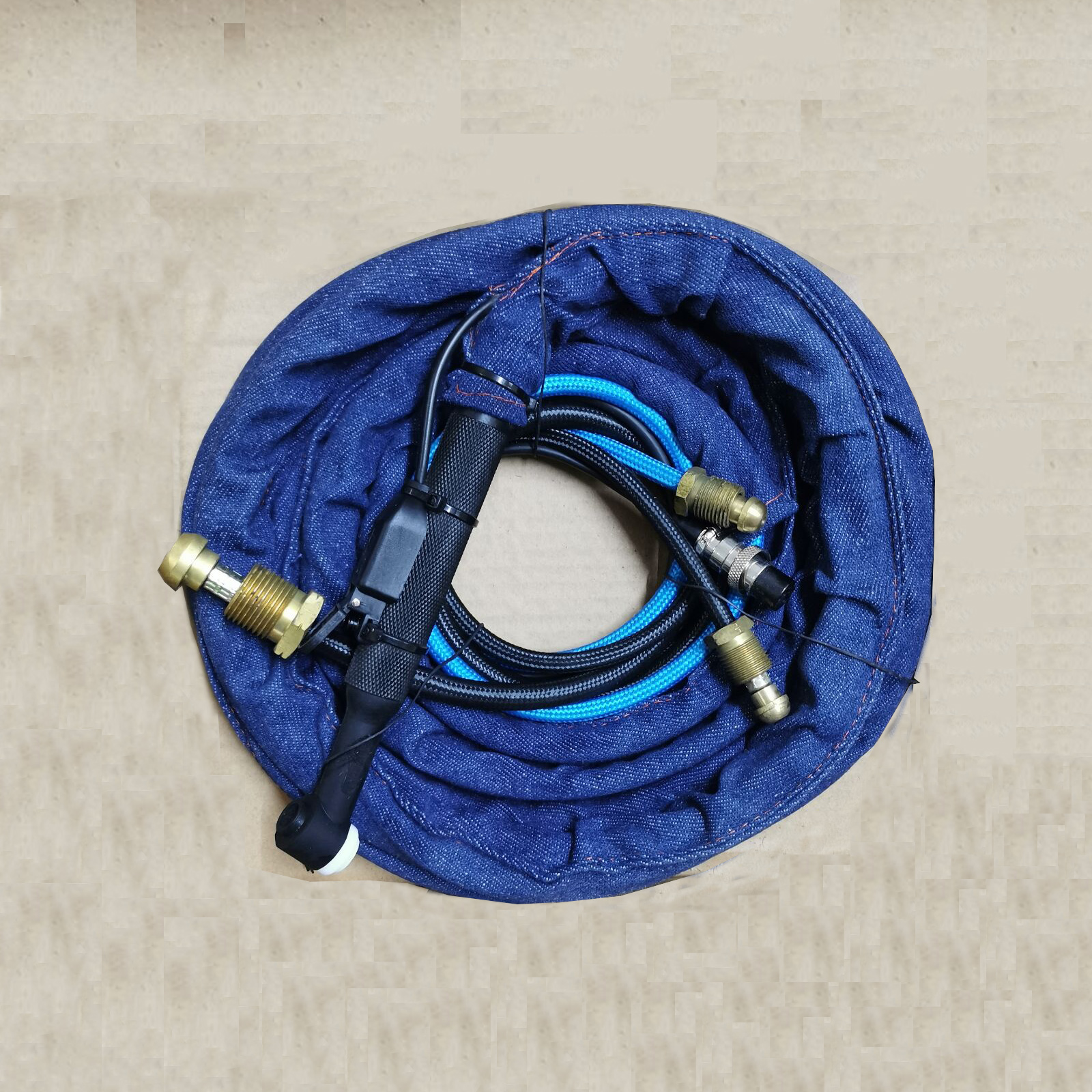 WP 20 WP-20F 200amp Water-Cooled TIG Welding Torch Complete and Flexible Head Body 4 Meters