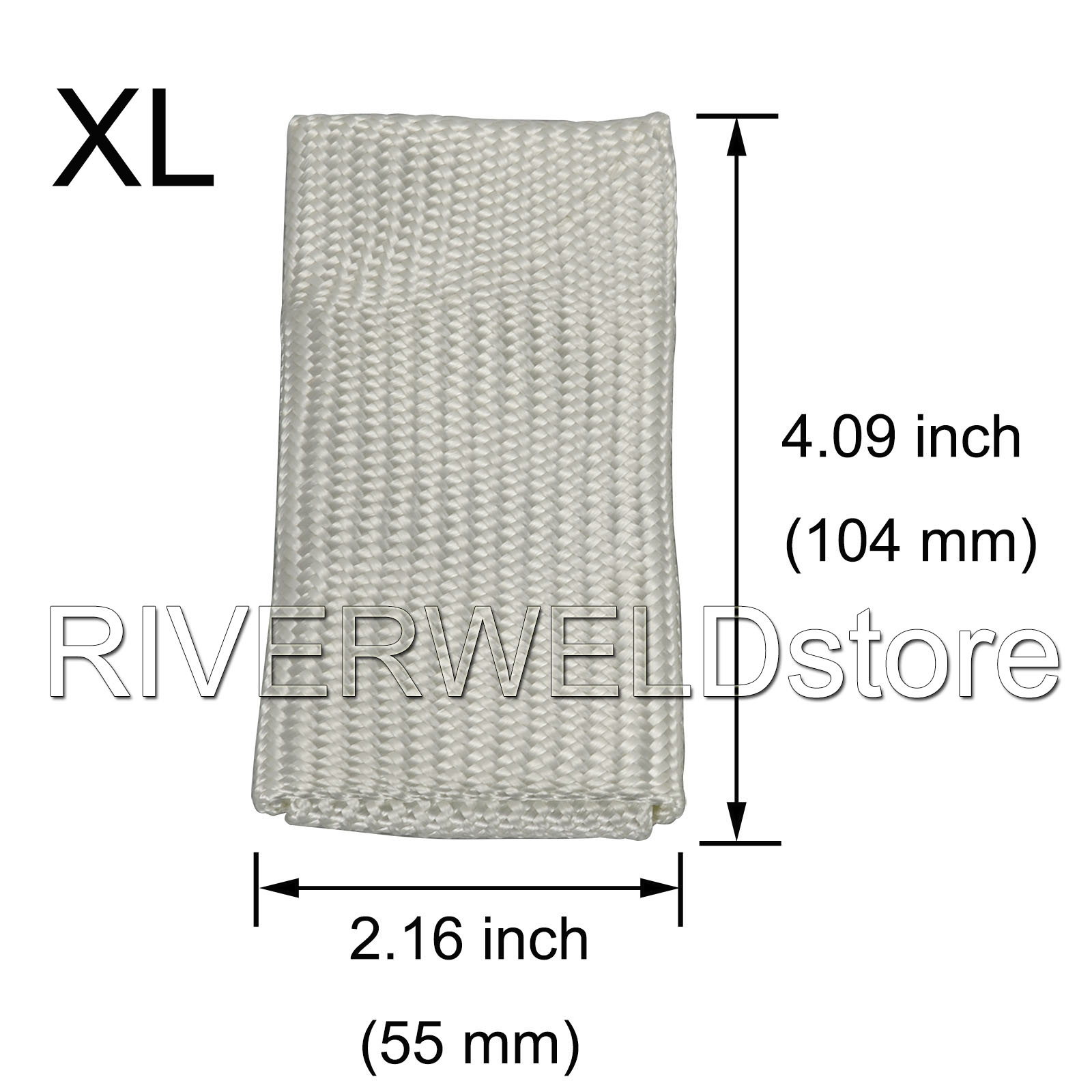 RIVERWELD Welding Glove Protective Gear Finger Heat Shield X-Large Pack of 1