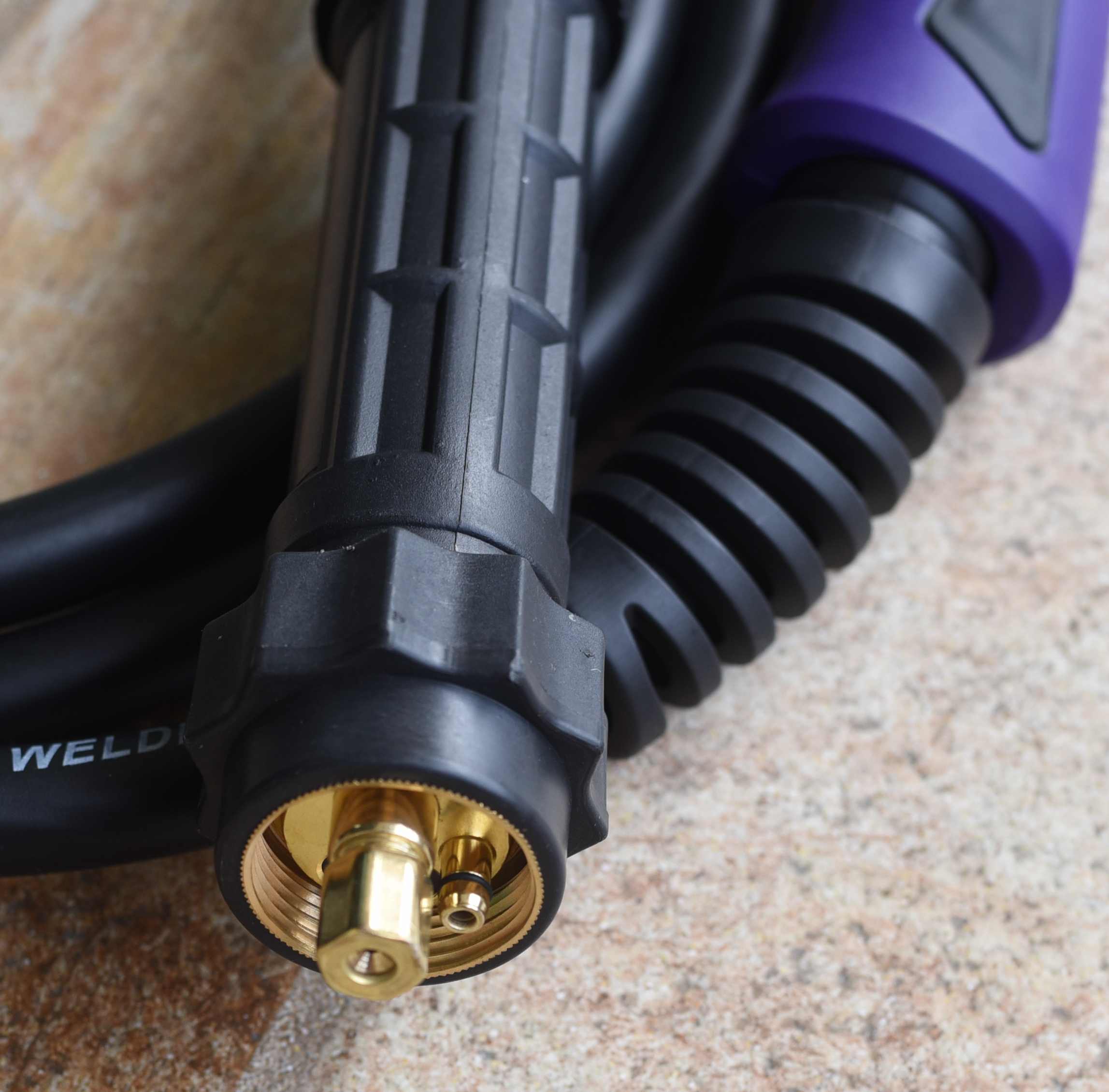 RIVERWELD 15AK MB15 Complete Torch 002.0449 Compalible Parts for BINZEL Air Cooled MIG MAG Welding Torch Cable Assembly 16mm2 3M Length (10ft)