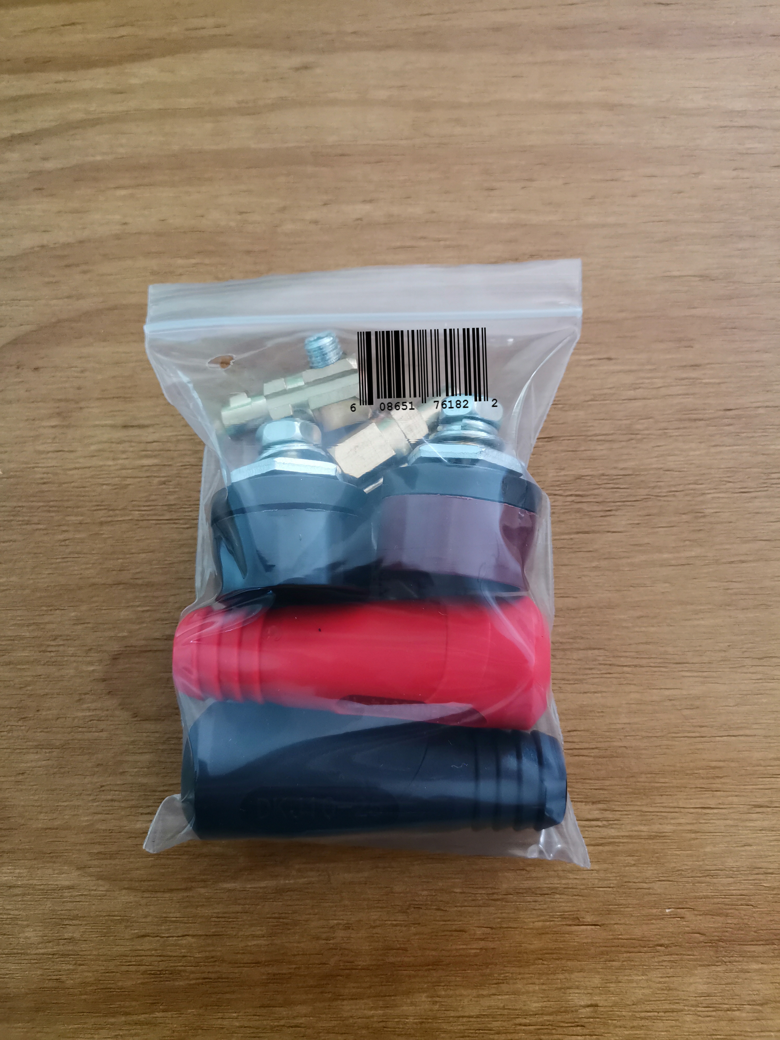 RIVERWELD TIG Welding Cable Panel Connector Socket Set Quick Fitting Dinse-Style 200Amp (4, DKJ10-25 & DKZ10-25)