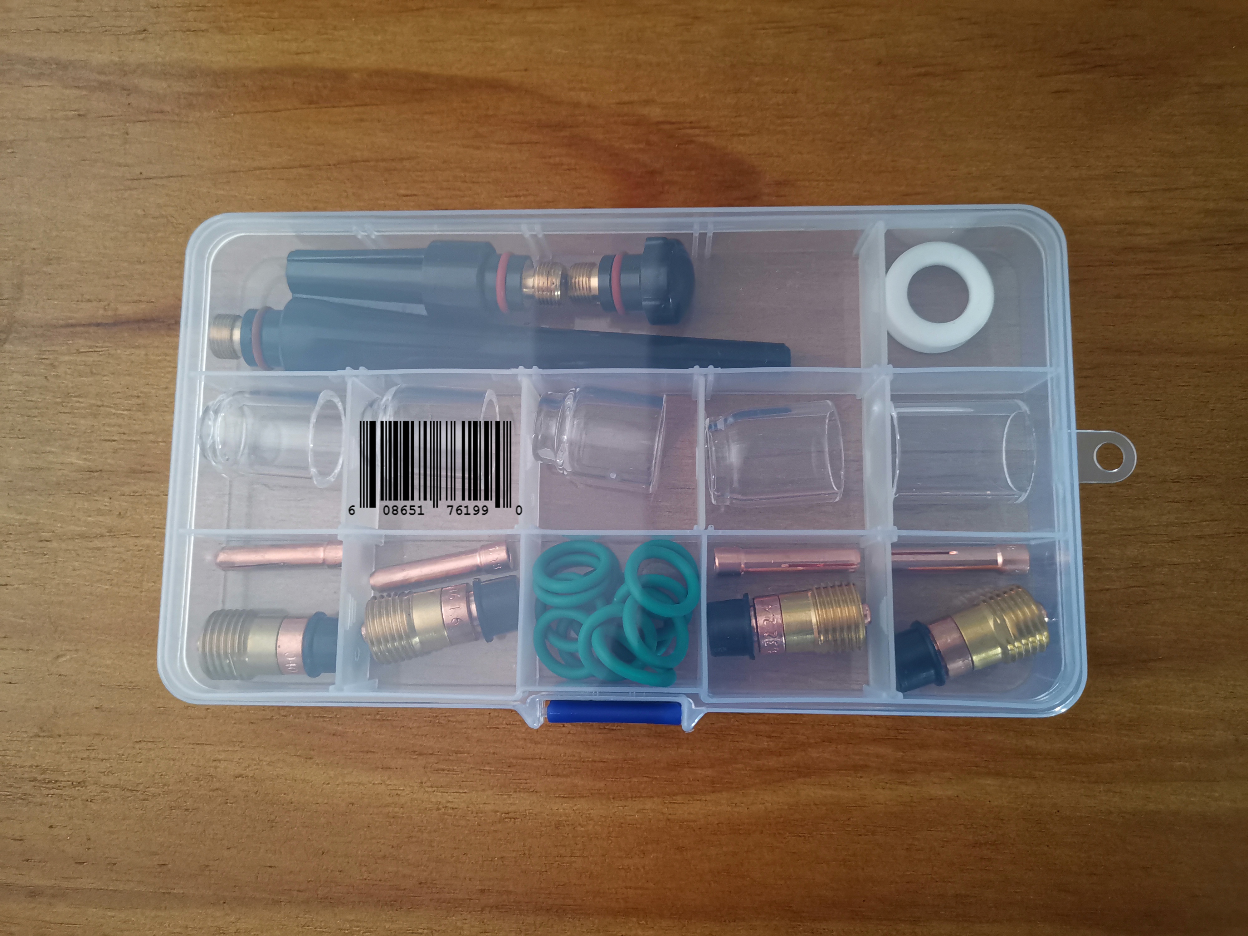 TIG Stubby Gas Lens Collet Insulated Glass Cup #4#5#6#7#8#10#12 Assorted Size Kit WP 17 18 26 TIG Welding Torch (Assorted Size kit 33pcs)