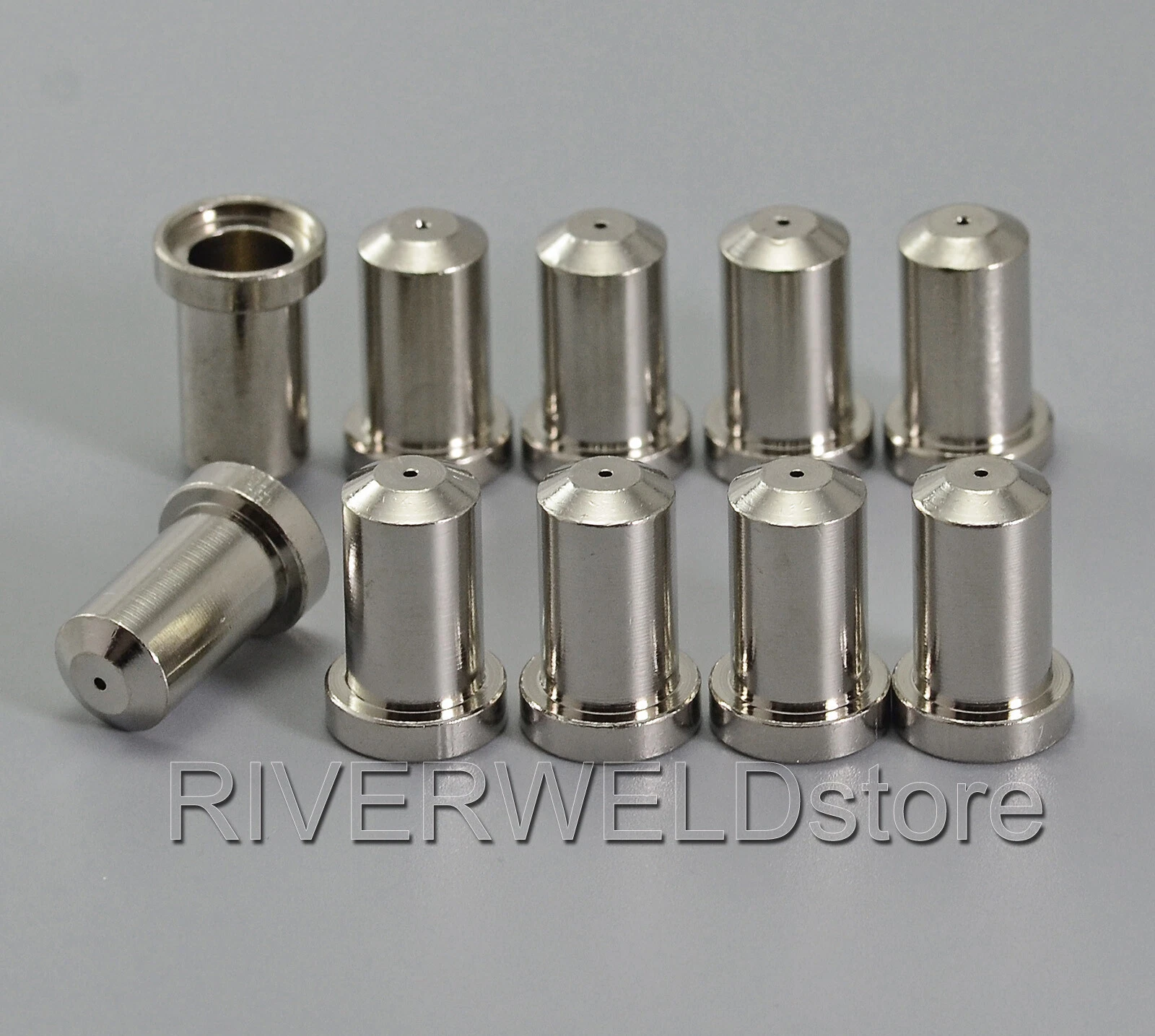 RIVERWELD PT-23 27 Plasma Cutting Torch Plasma Tip Nozzles 33418 80Amp 10pk