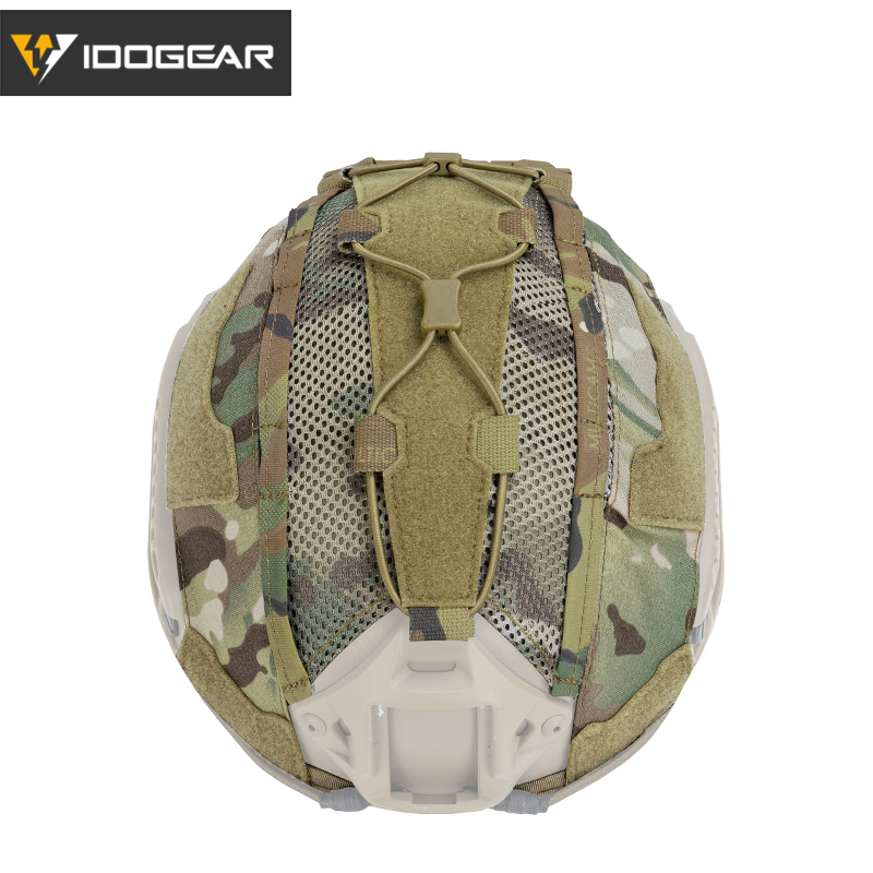 IDOGEAR SPORTS Helmet Cover For Tactical Helmet with NVG Battery Pouch Hunting Accessories 3812-IDOGEAR INDUSTRIAL